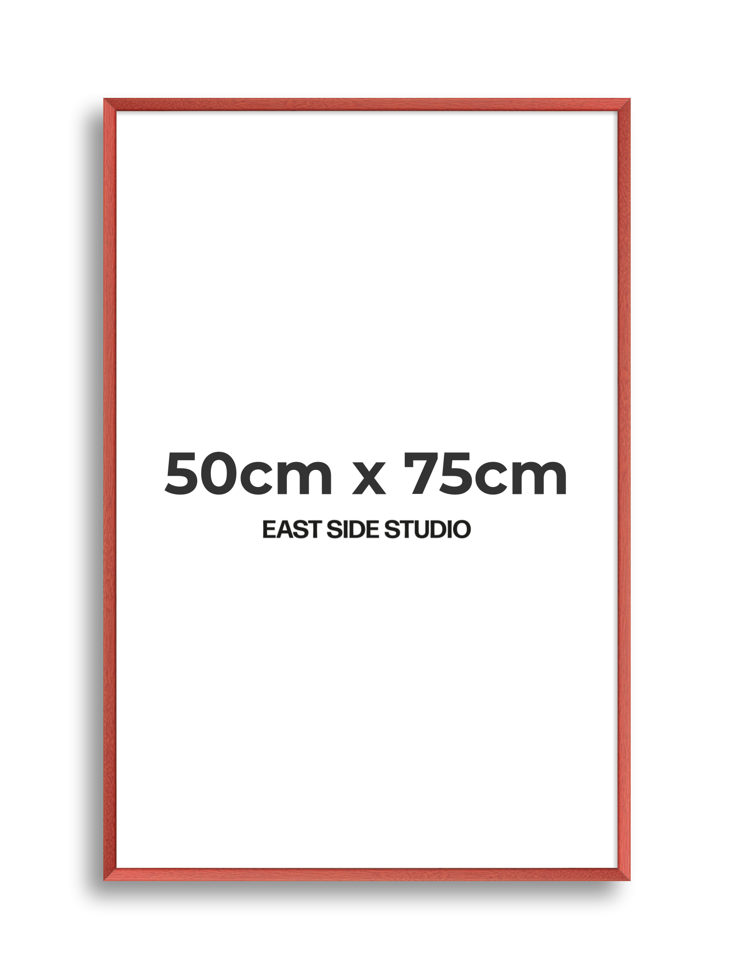 Blossom Red Stain 50cm x 75cm picture frame