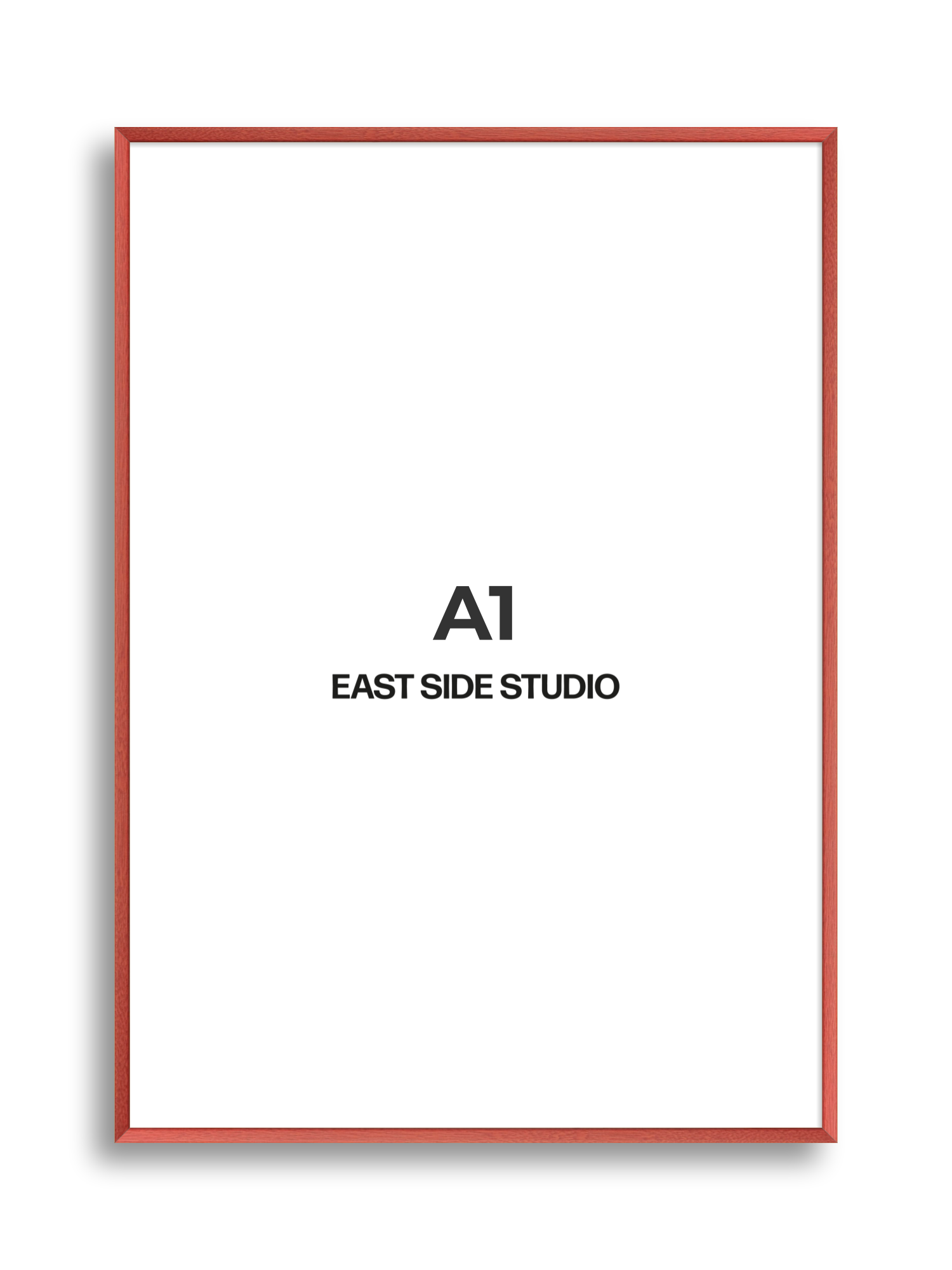 Blossom Red Stain A1 picture frame