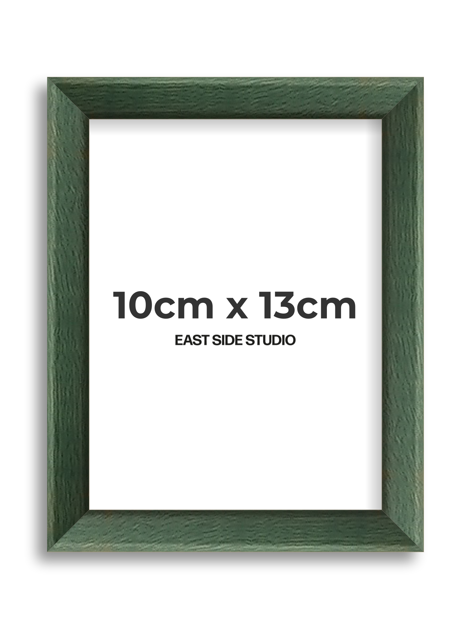 Forest Green Stain 10cm x 13cm picture frame