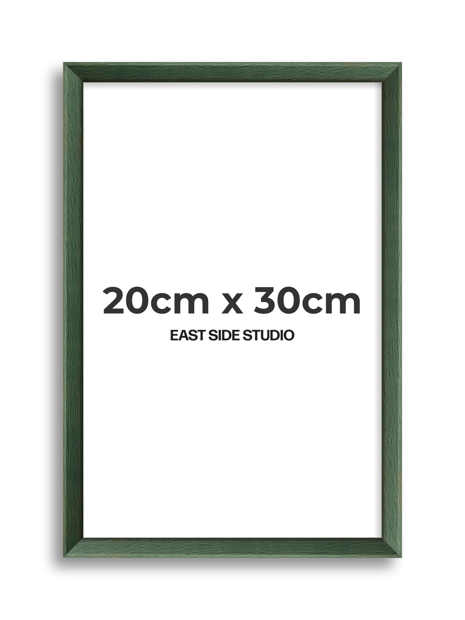 Forest Green Stain 20cm x 30cm picture frame