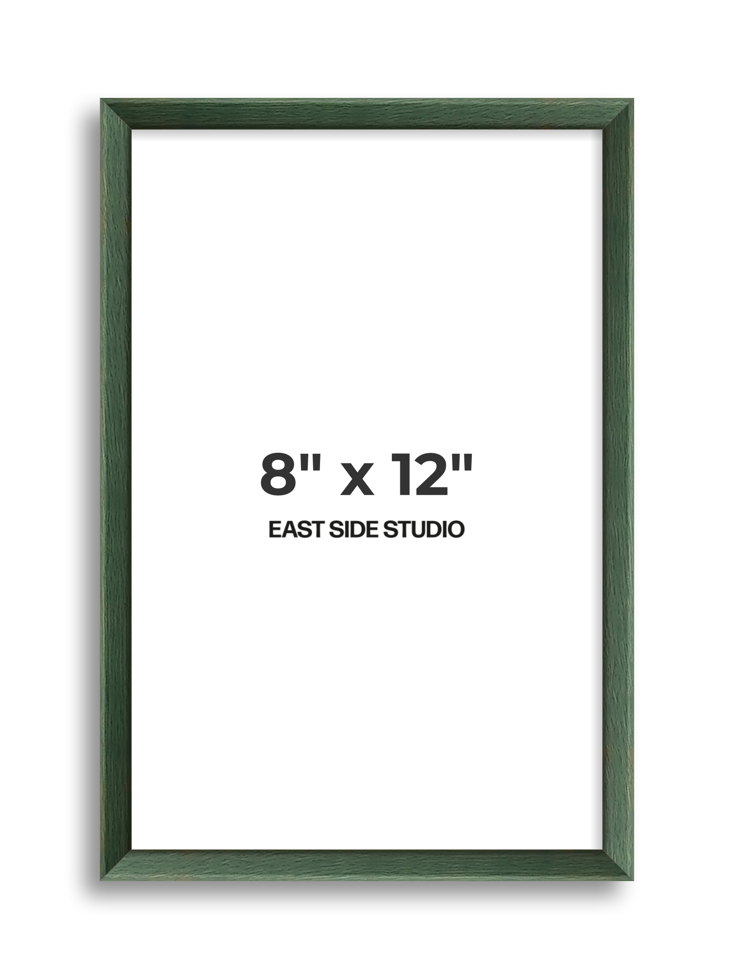 Forest Green Stain 8" x 12" picture frame