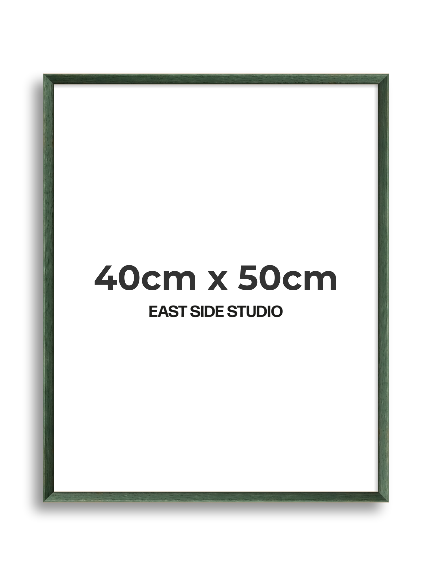 Forest Green Stain 40cm x 50cm picture frame