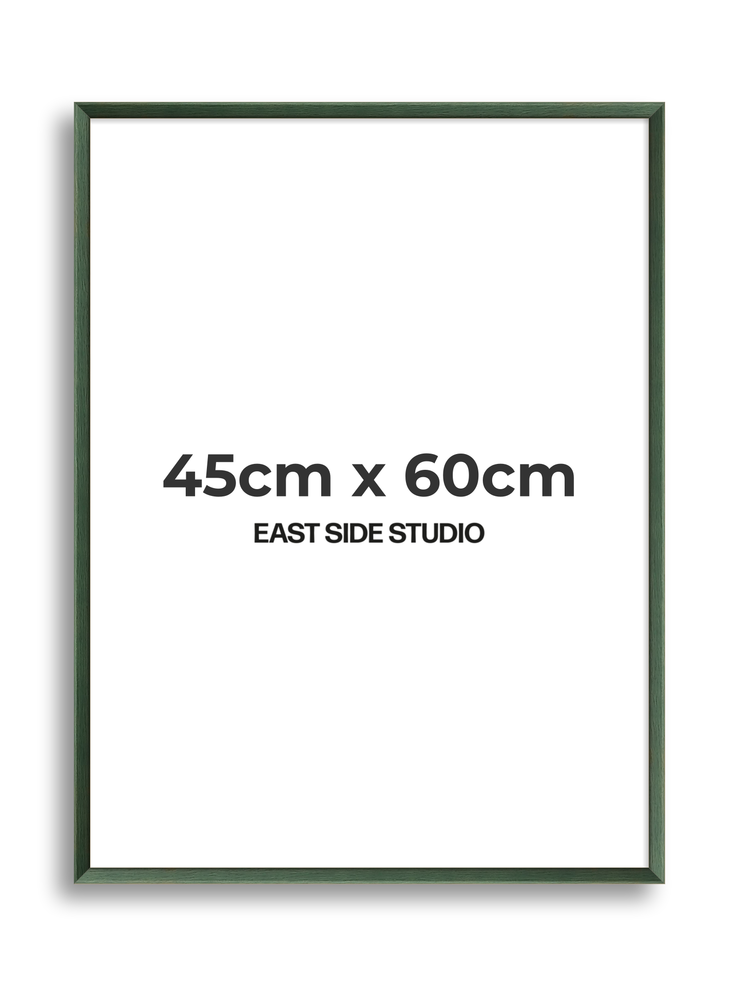 Forest Green Stain 45cm x 60cm picture frame