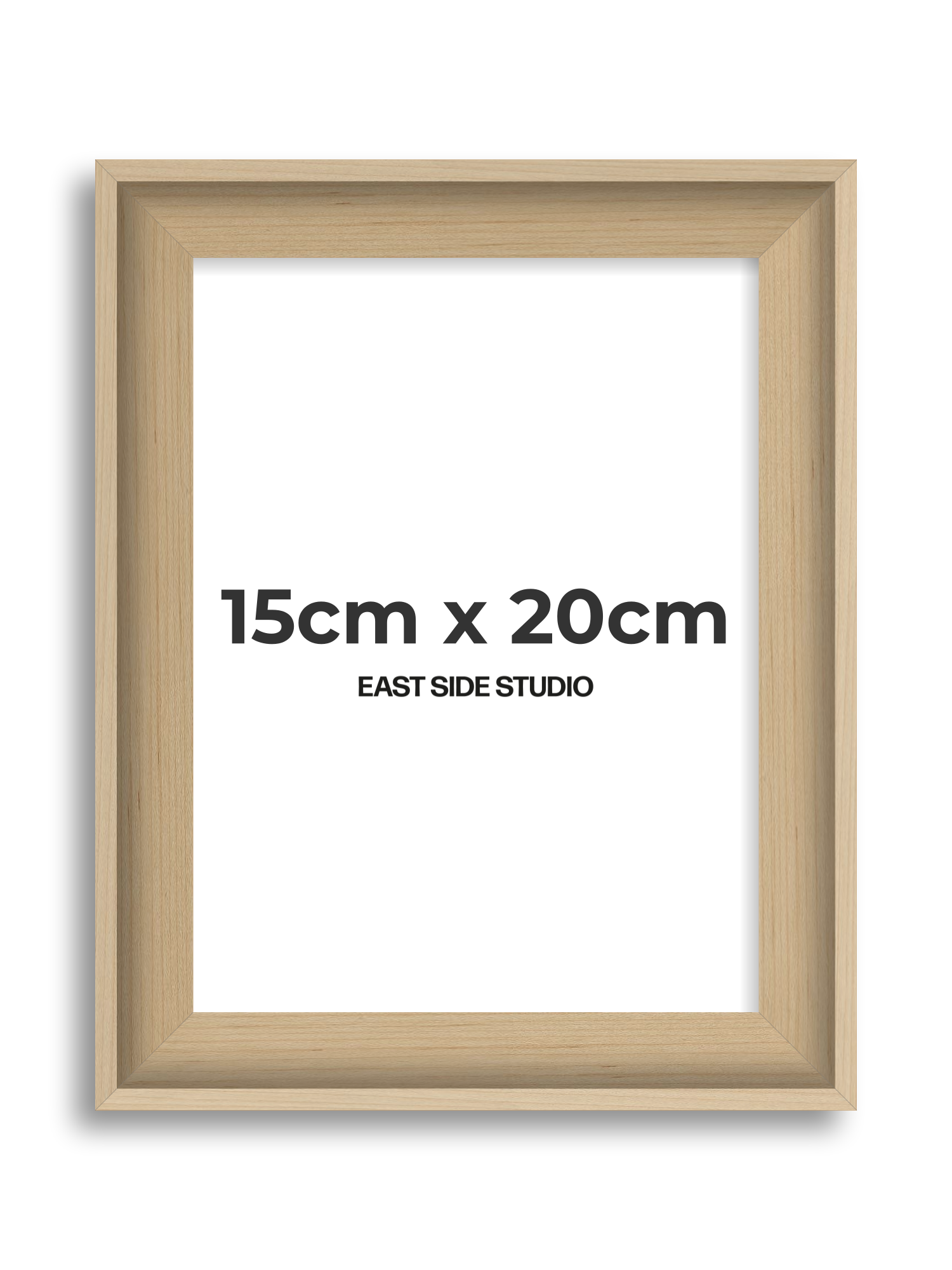 Maple 15cm x 20cm picture frame