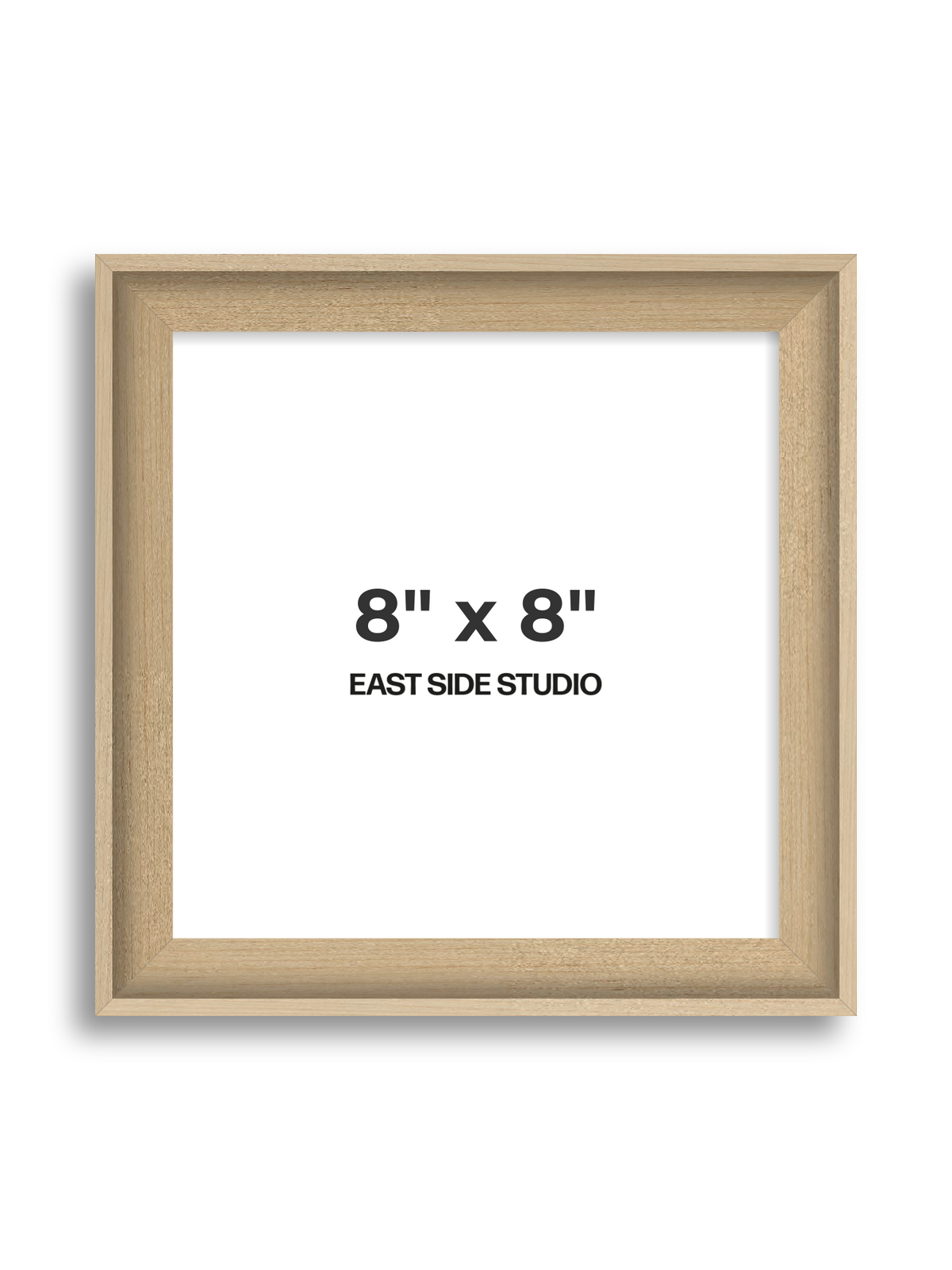 Maple 8" x 8" picture frame