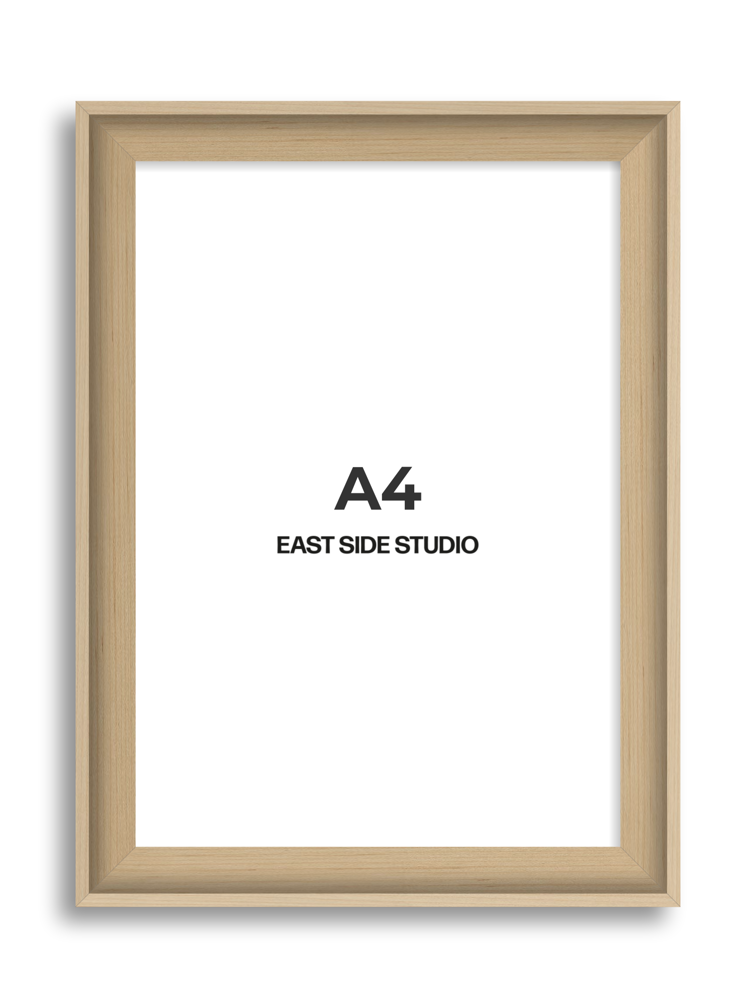 Maple A4 picture frame