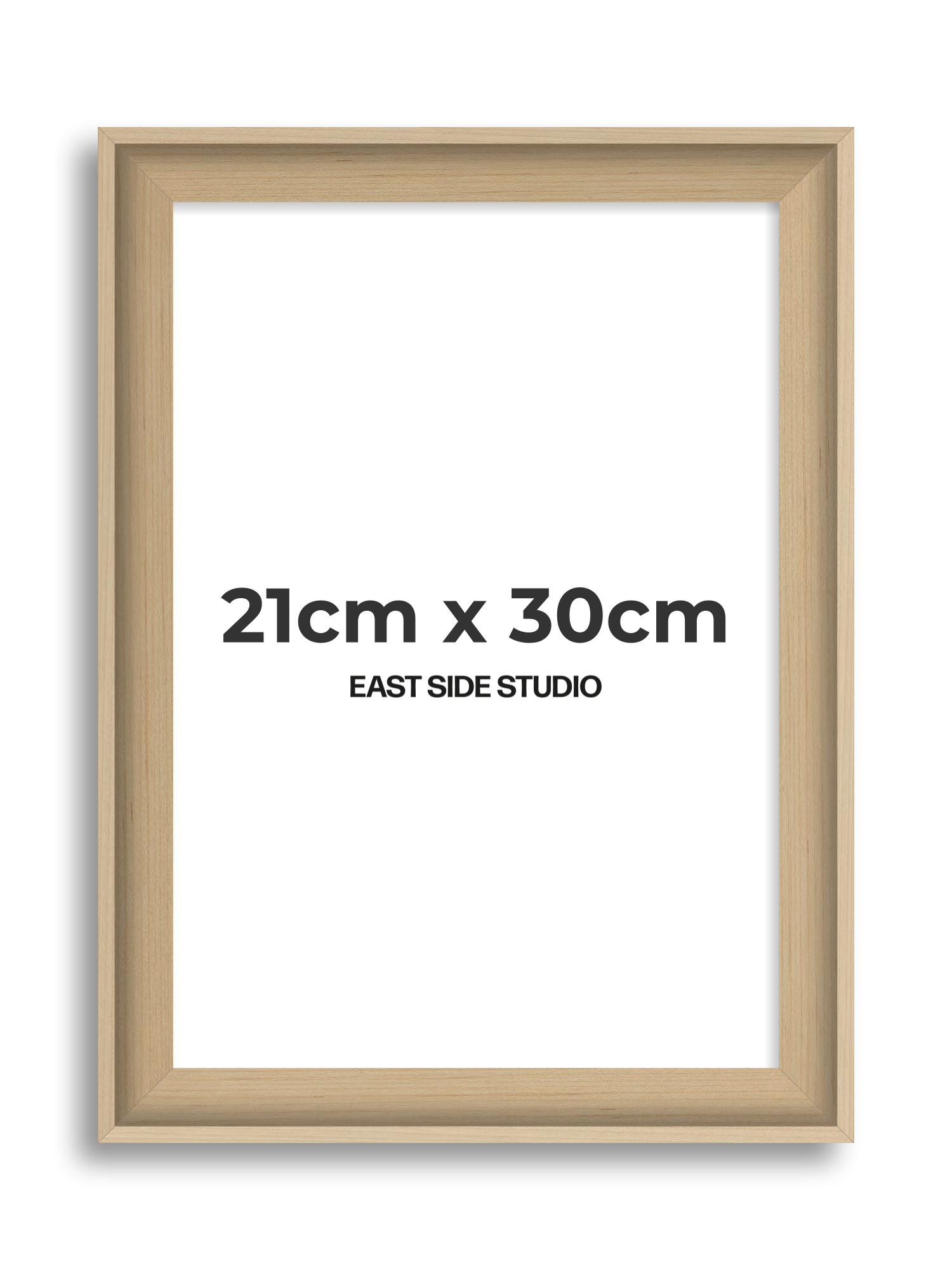 Maple 21cm x 30cm picture frame