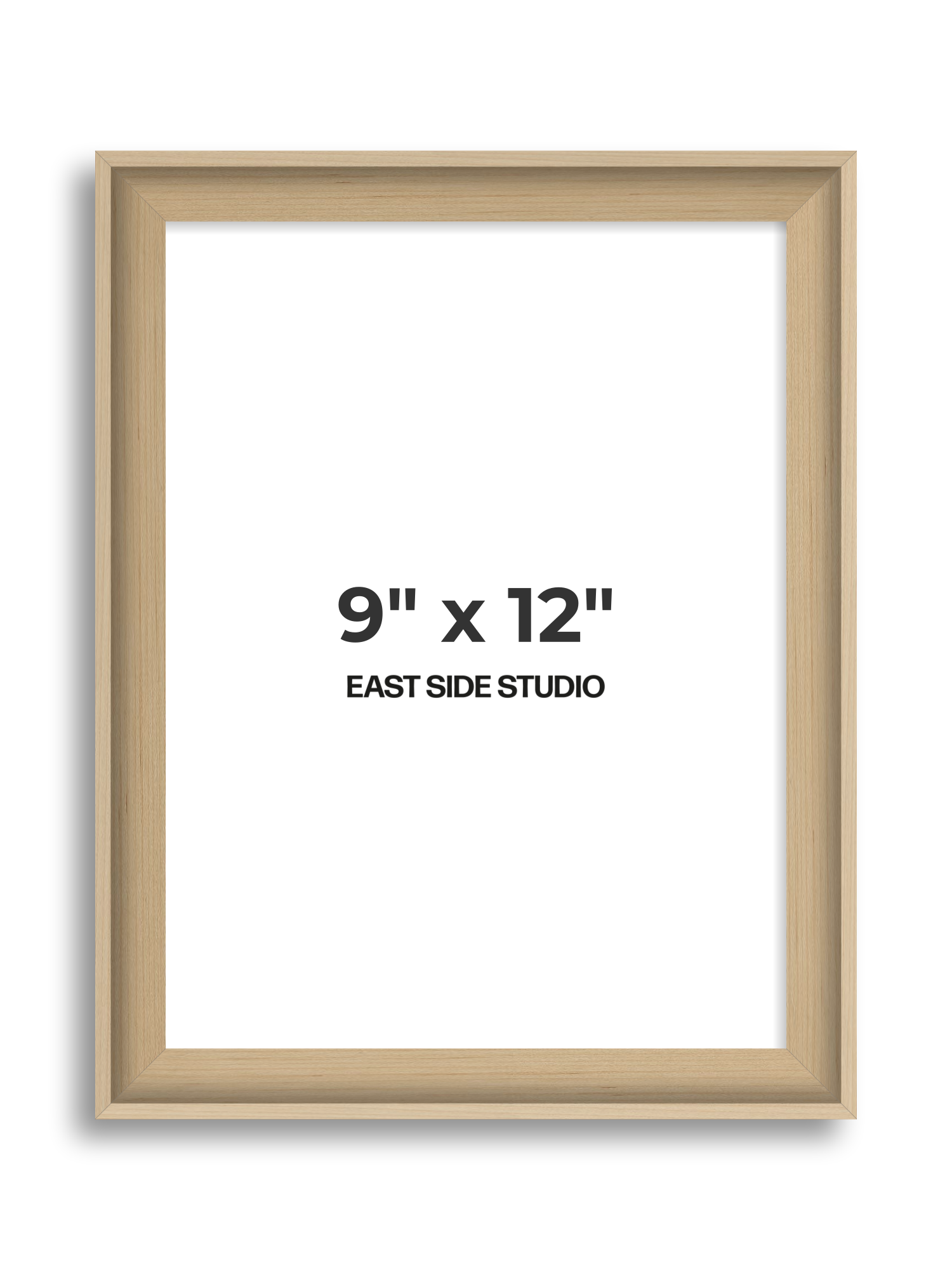 Maple 9" x 12" picture frame