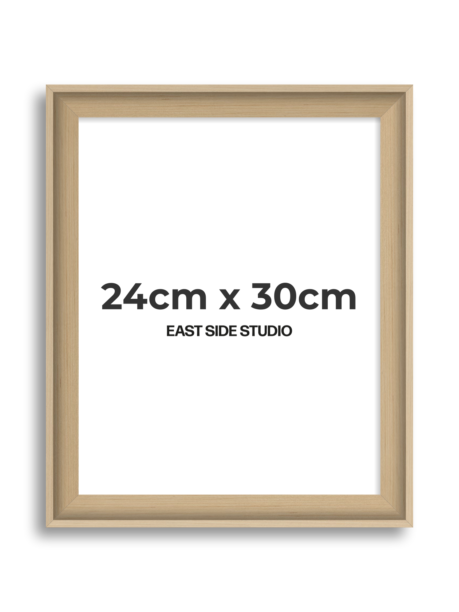 Maple 24cm x 30cm picture frame