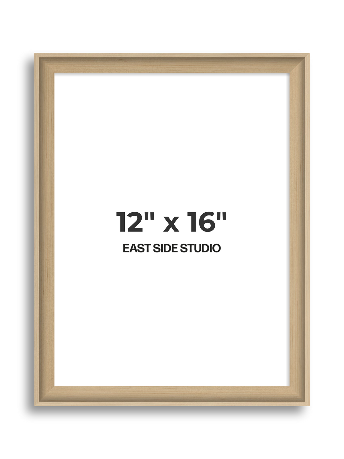 Maple 12" x 16" picture frame