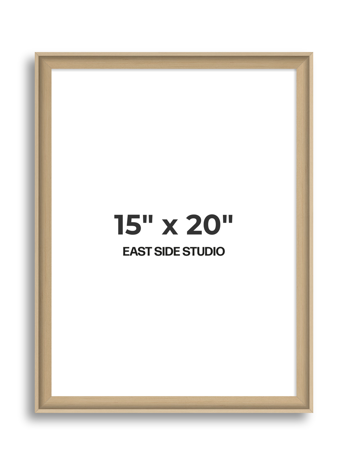 Maple 15" x 20" picture frame