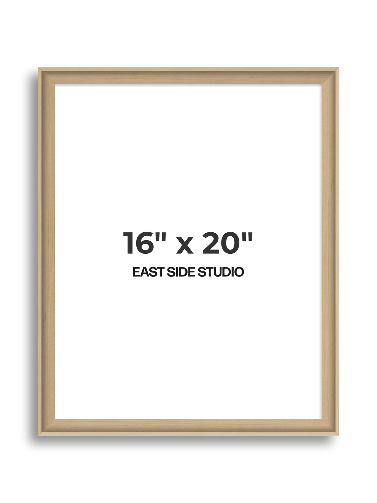 Maple 16" x 20" picture frame