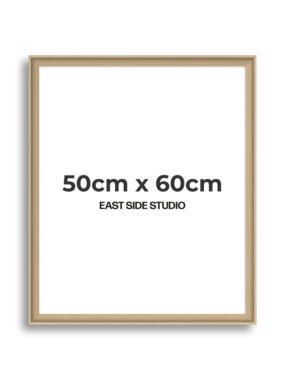 Maple 50cm x 60cm picture frame