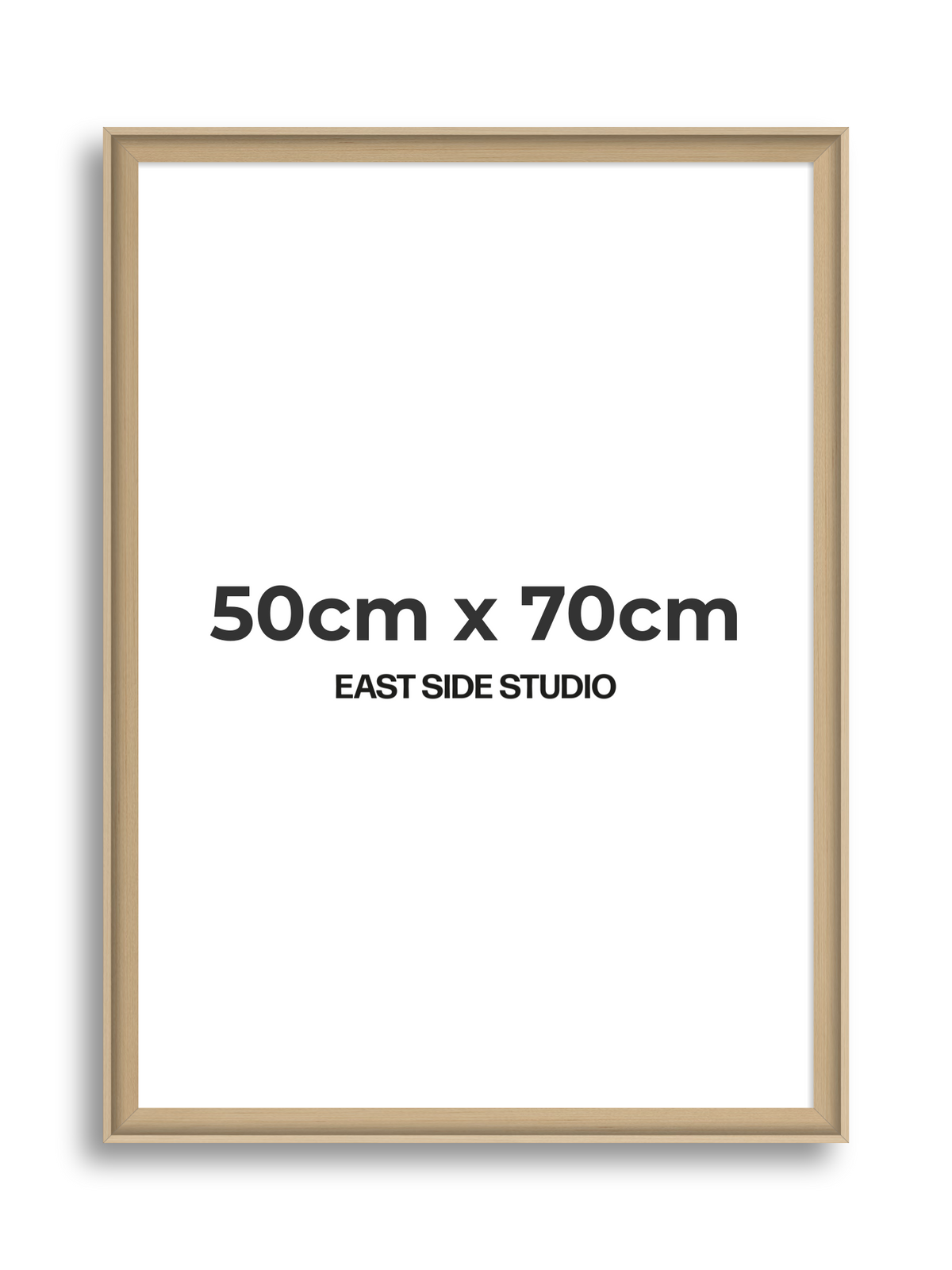 Maple 50cm x 70cm picture frame