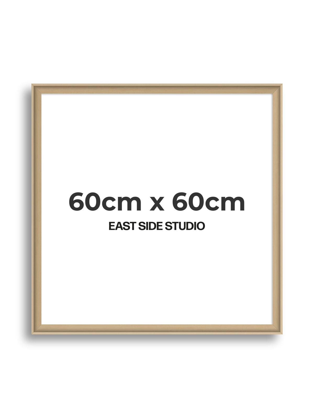 Maple 60cm x 60cm picture frame