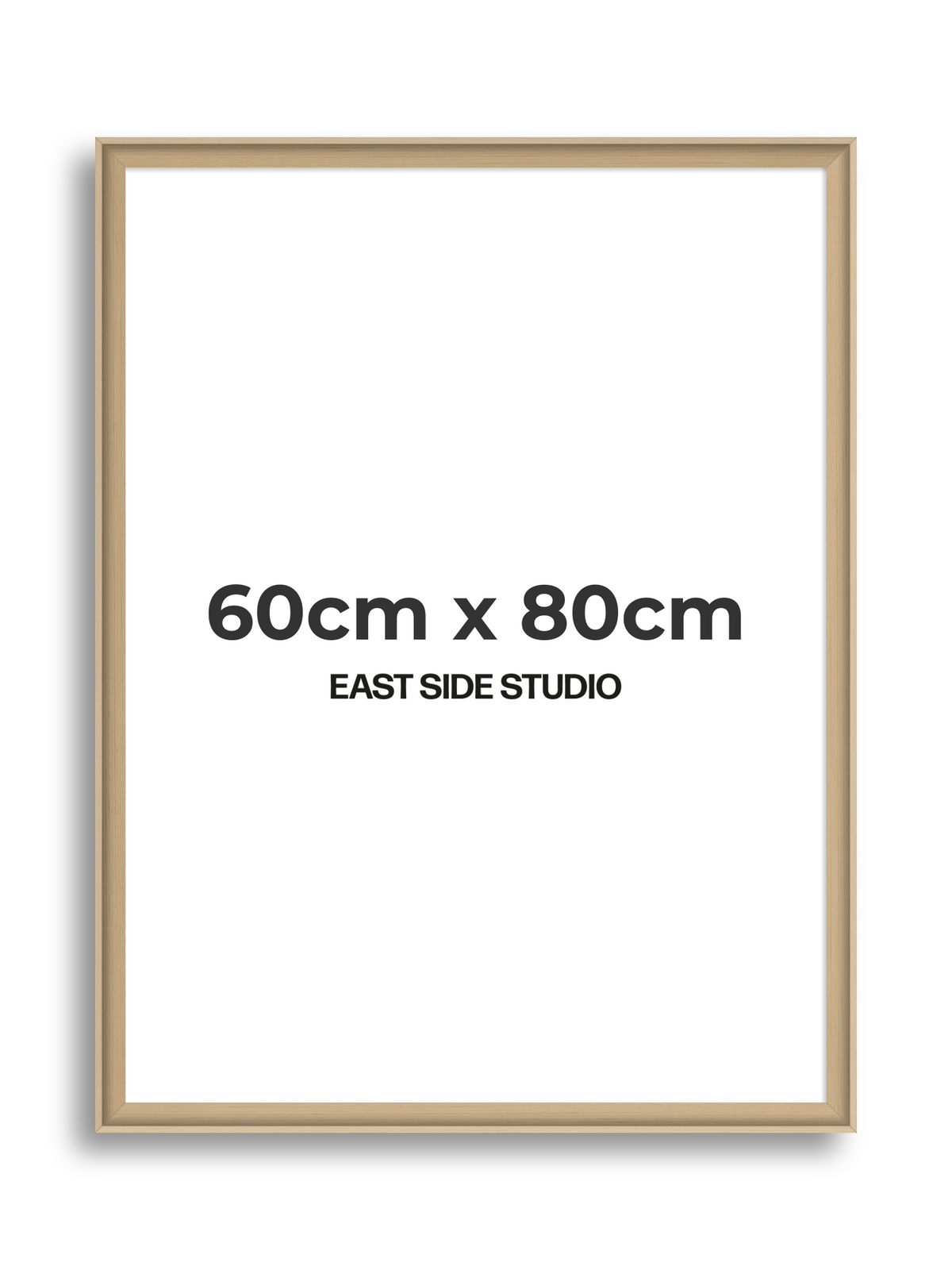 Maple 60cm x 80cm picture frame