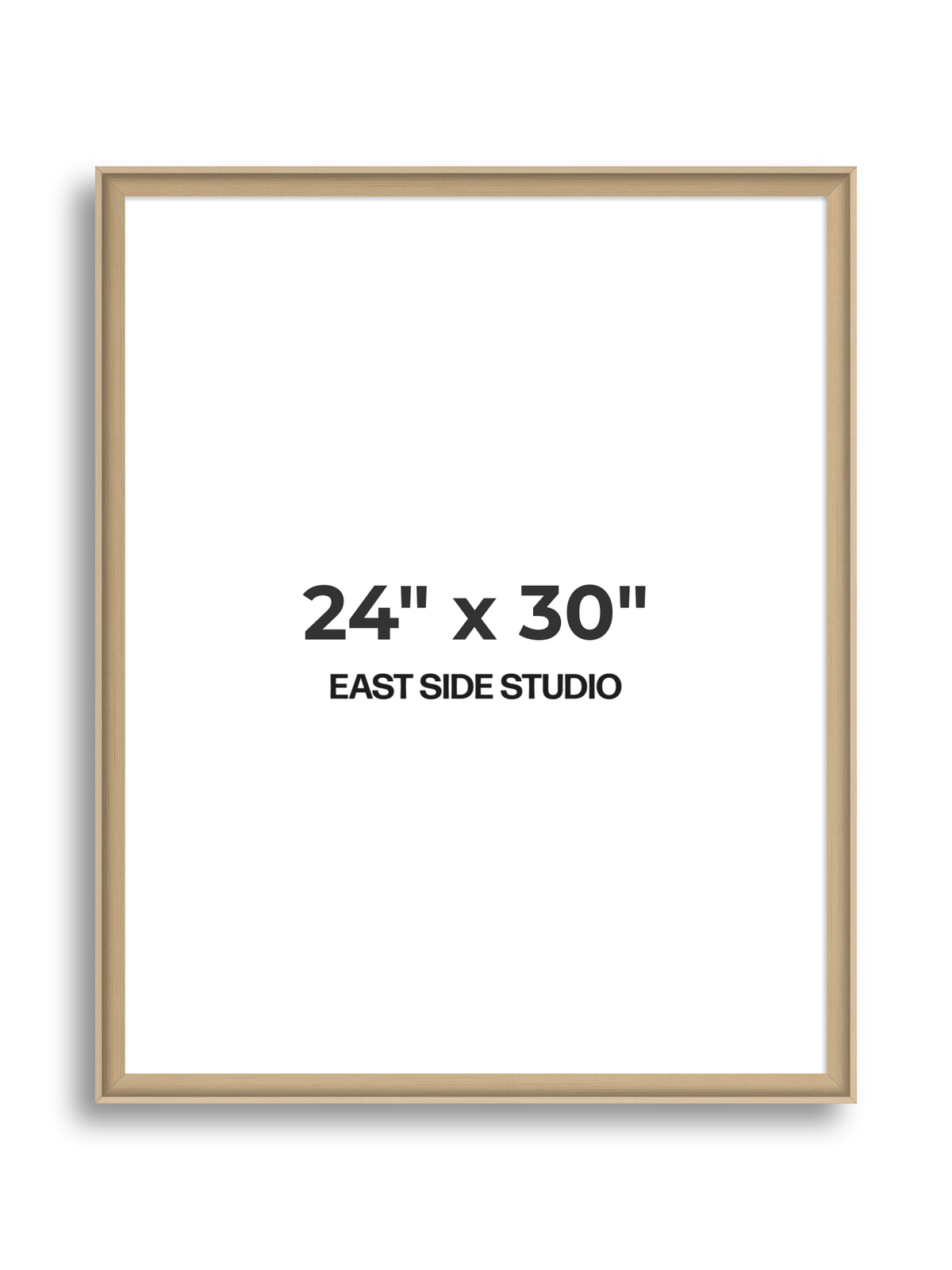 Maple 24" x 30" picture frame