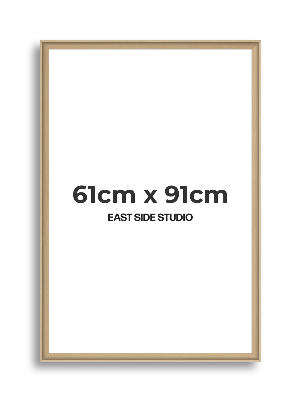 Maple 61cm x 91cm picture frame