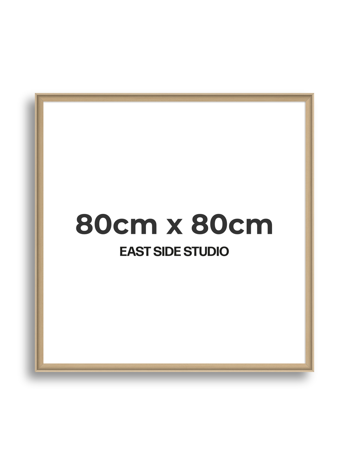 Maple 80cm x 80cm picture frame