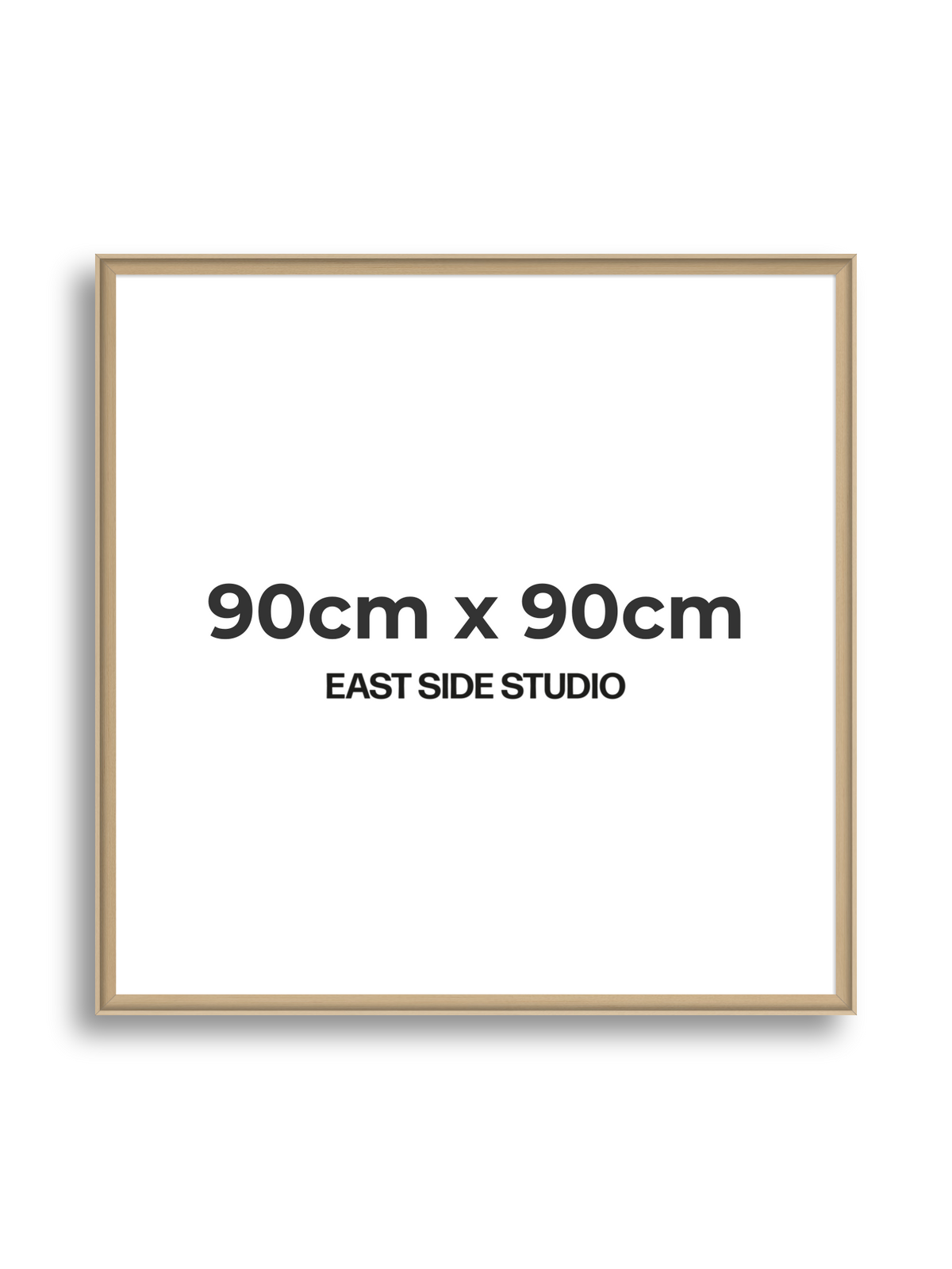 Maple 90cm x 90cm picture frame