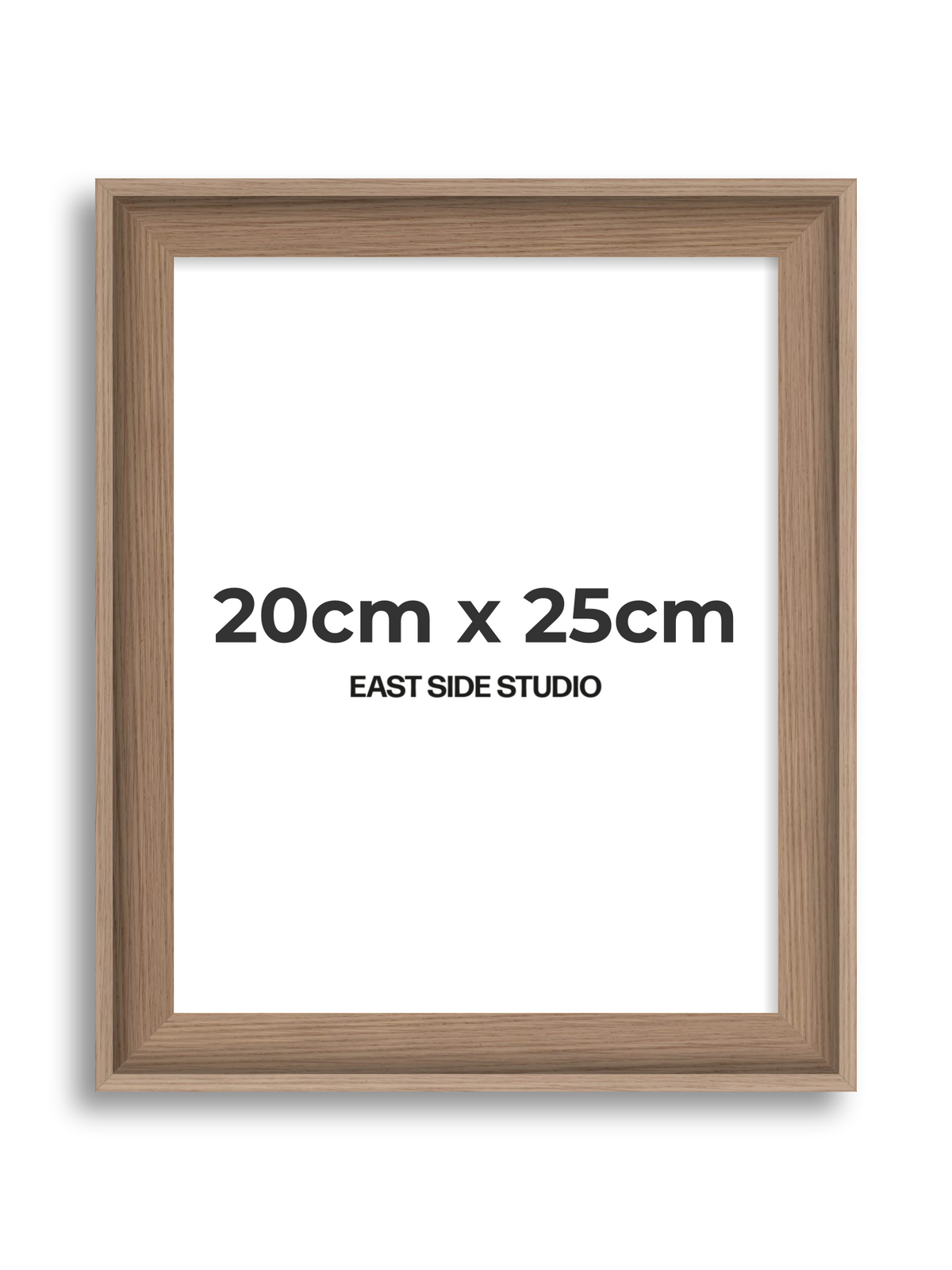 Oak 20cm x 25cm picture frame