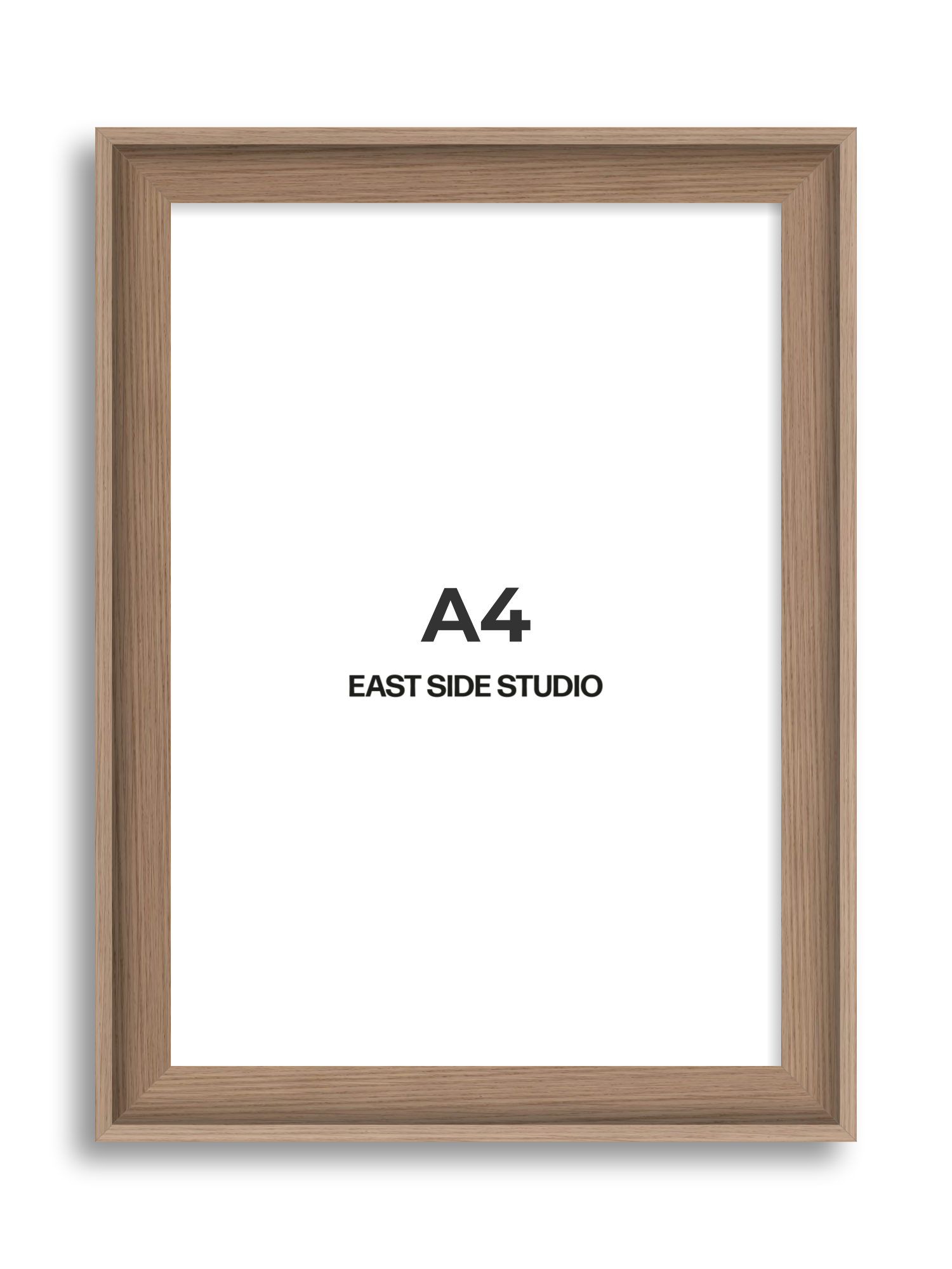 Oak A4 picture frame
