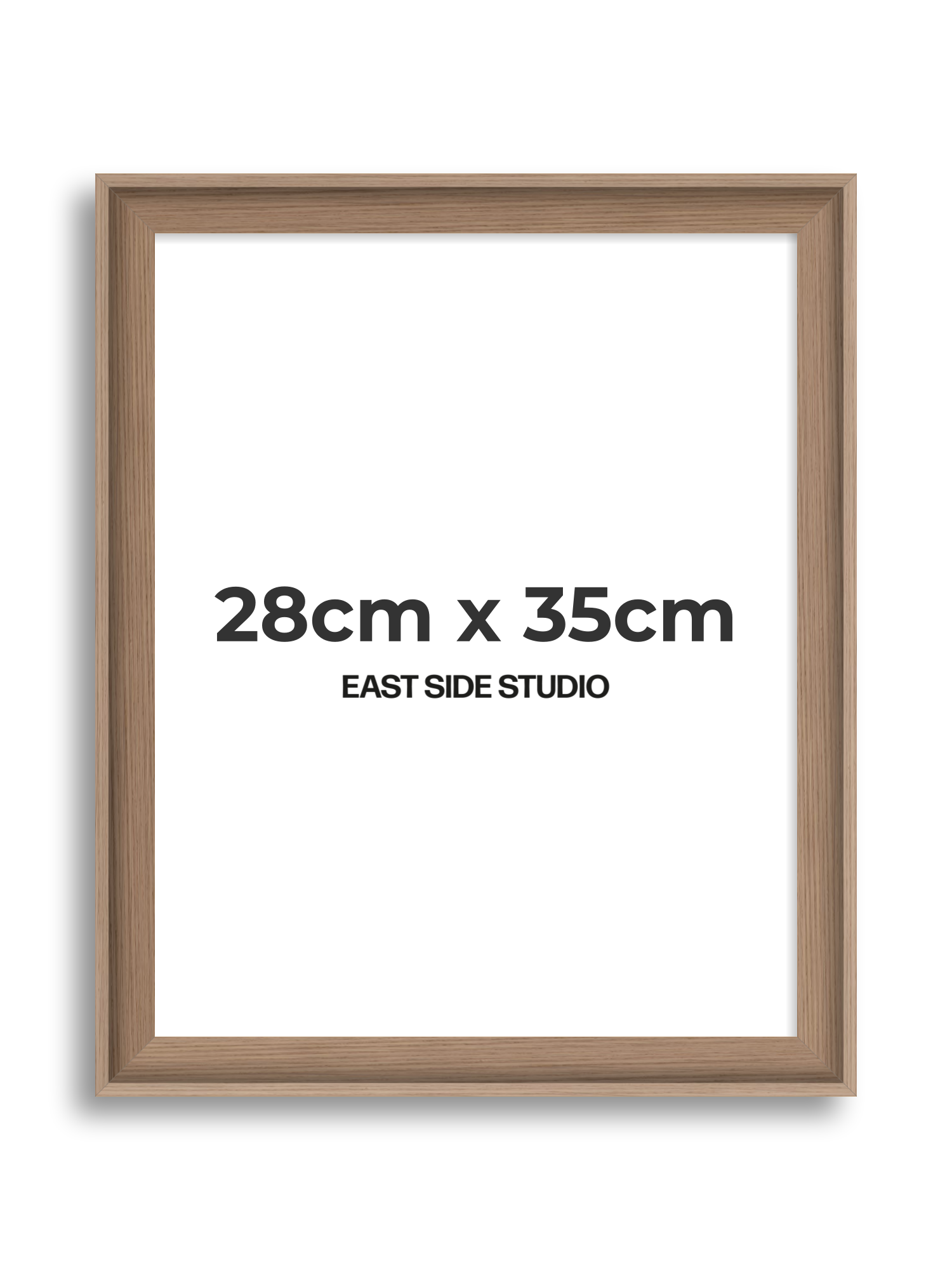 Oak 28cm x 35cm picture frame