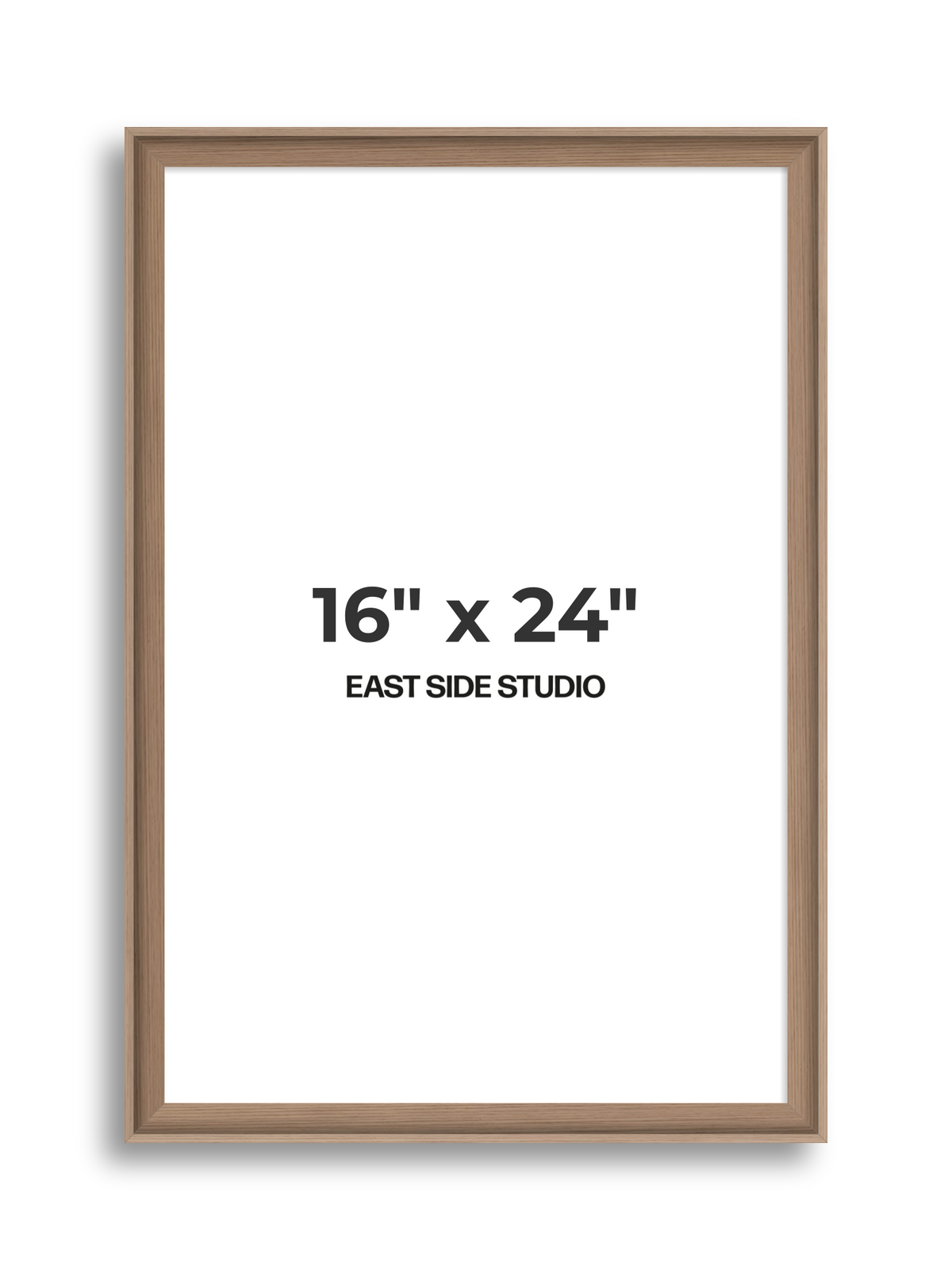 Oak 16" x 24" picture frame