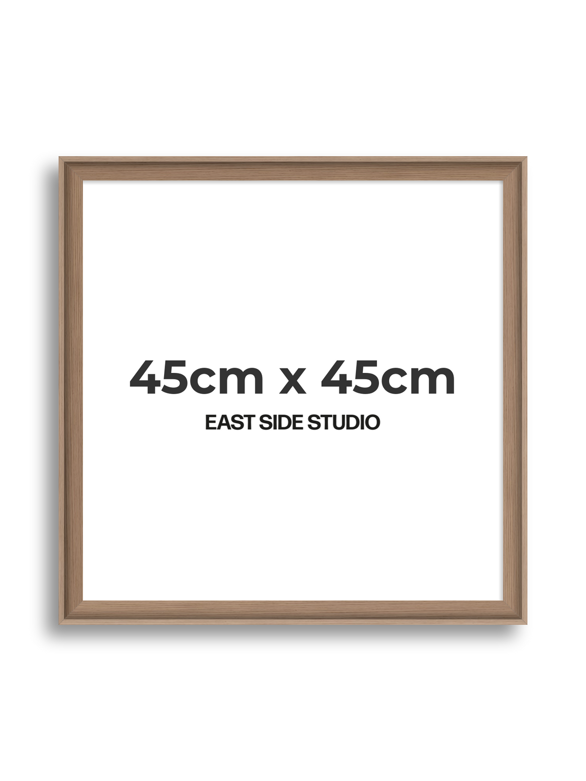 Oak 45cm x 45cm picture frame