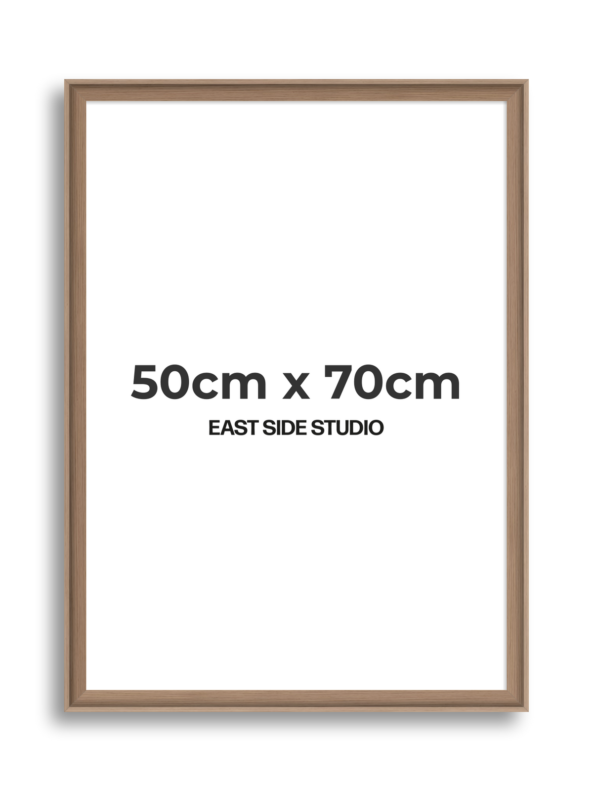 Oak 50cm x 70cm picture frame