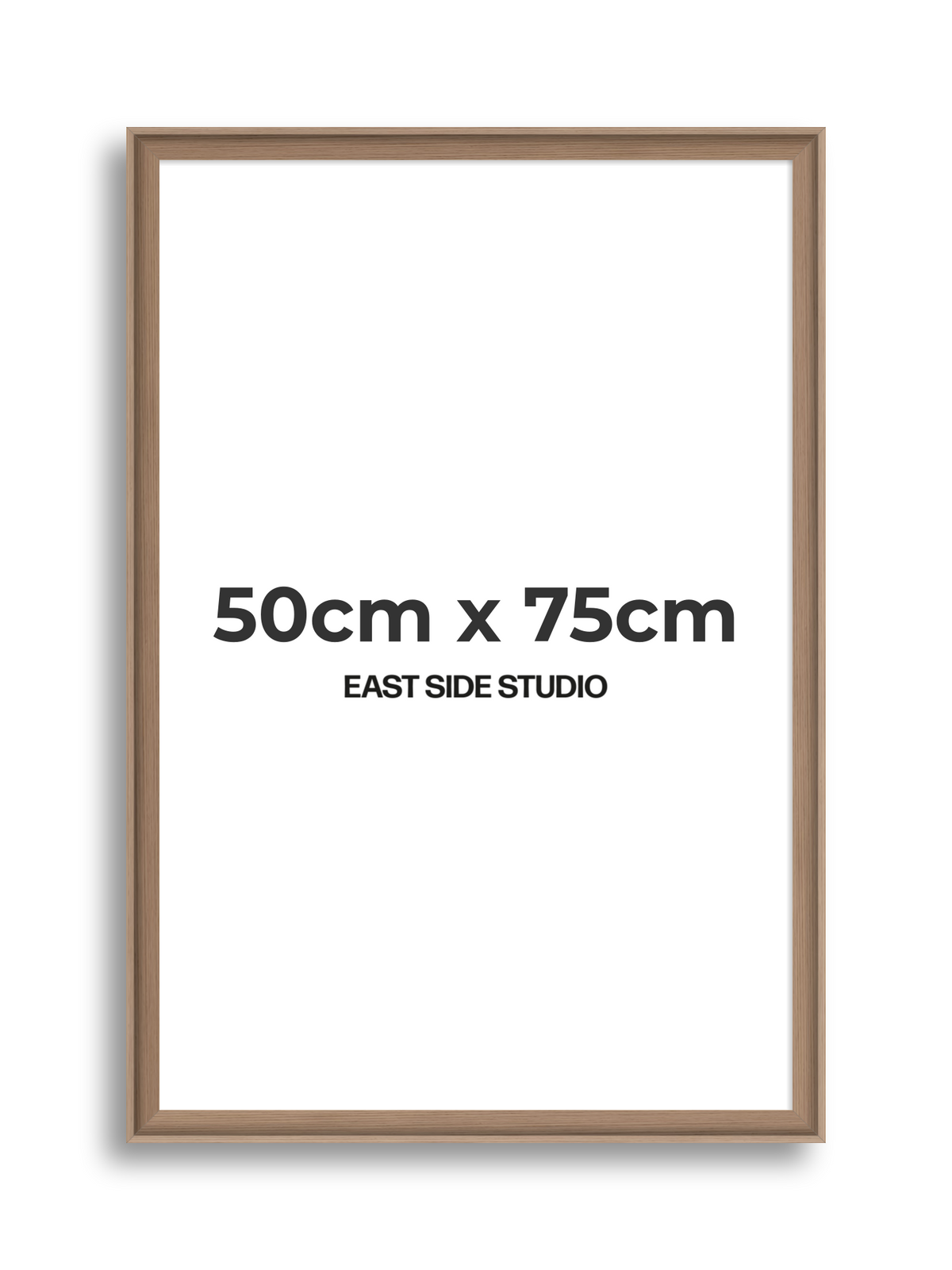 Oak 50cm x 75cm picture frame