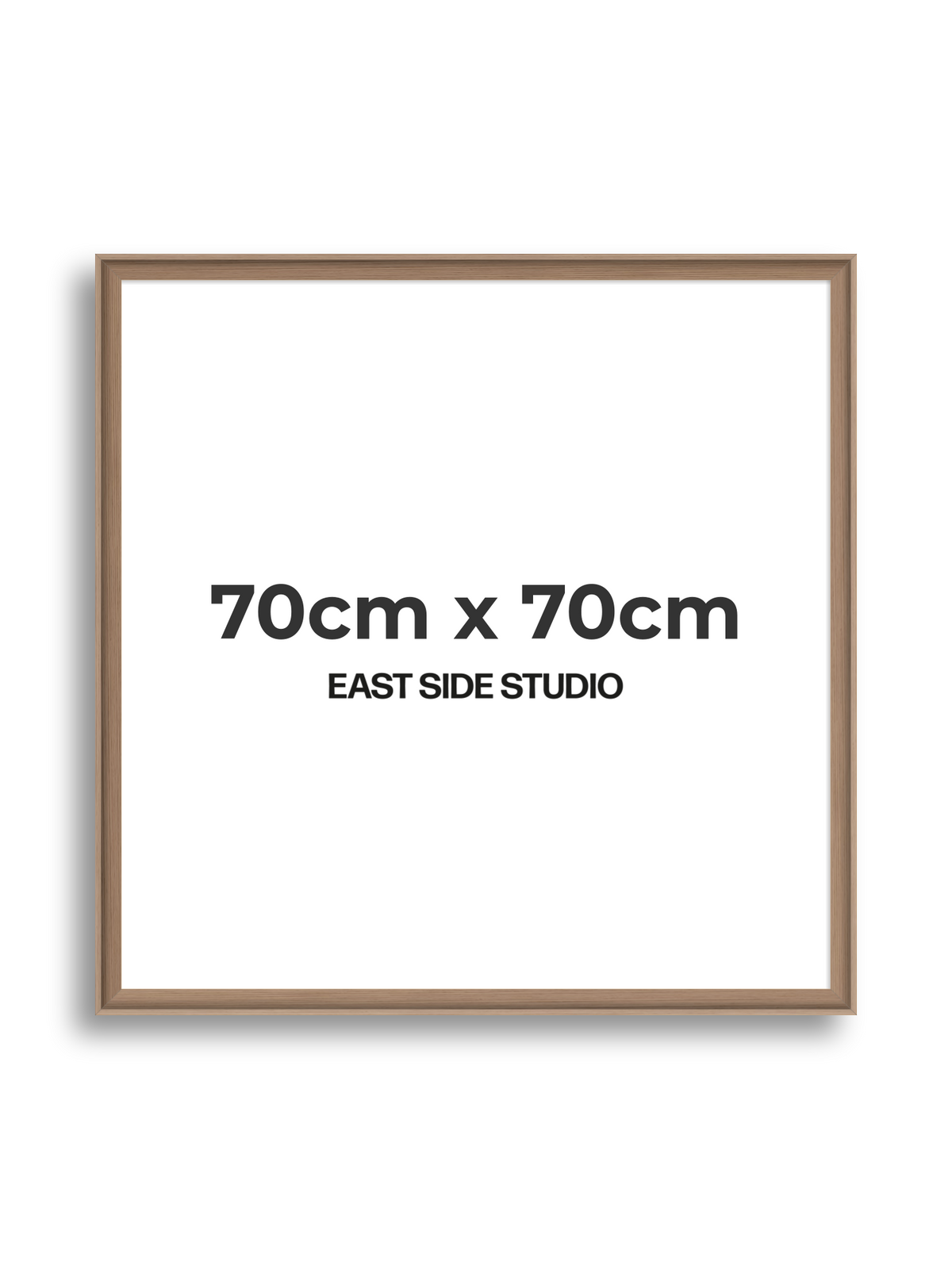 Oak 70cm x 70cm picture frame