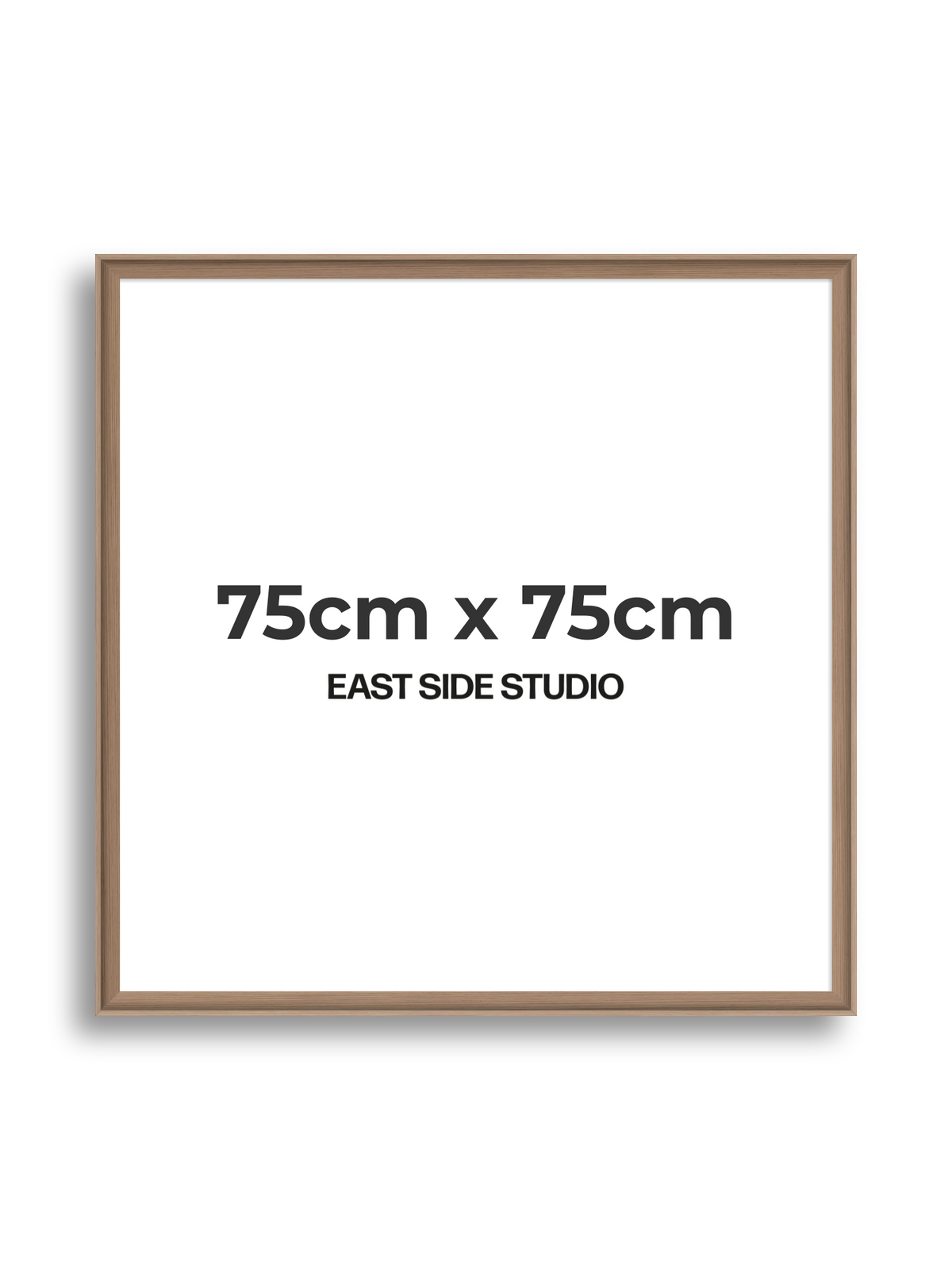 Oak 75cm x 75cm picture frame