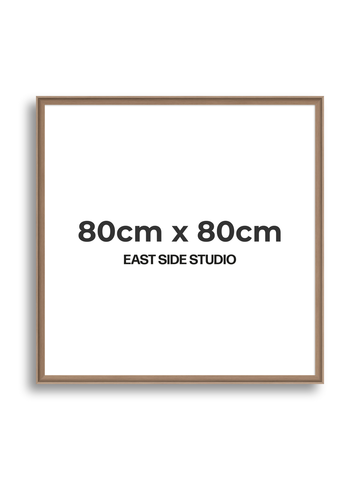 Oak 80cm x 80cm picture frame