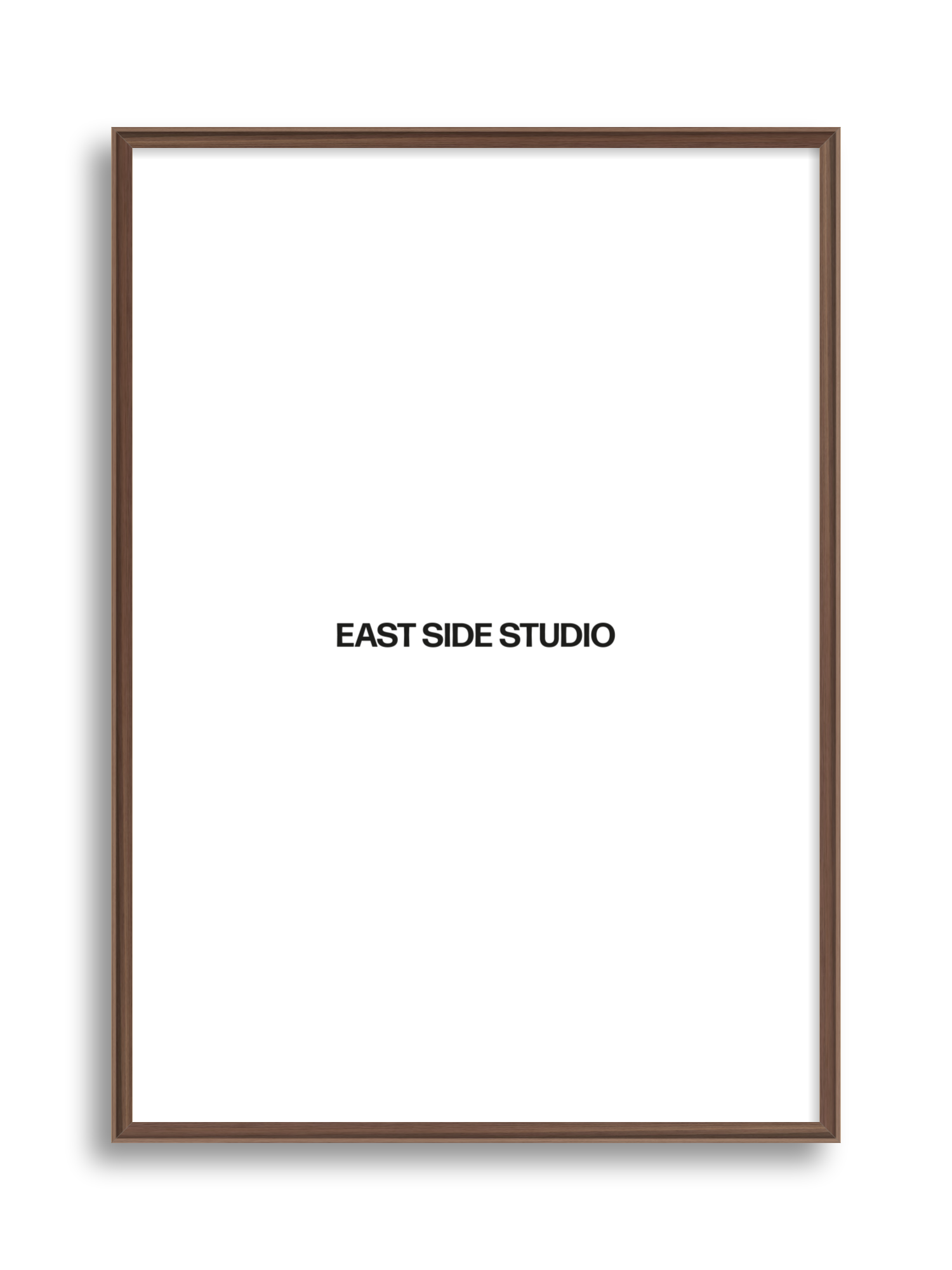 Walnut - Slim picture frame