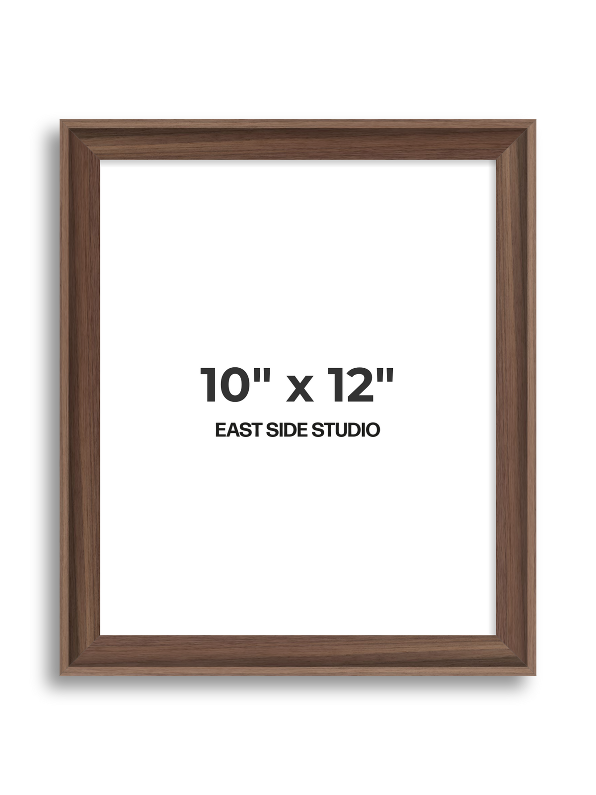 Walnut 10" x 12" picture frame