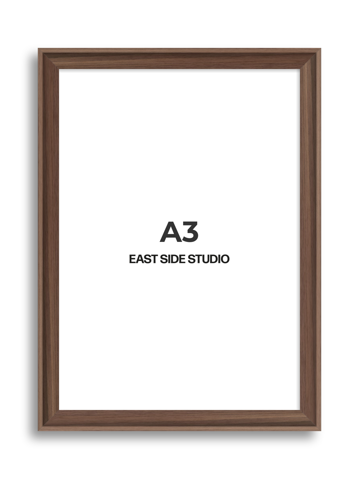 Walnut A3 picture frame