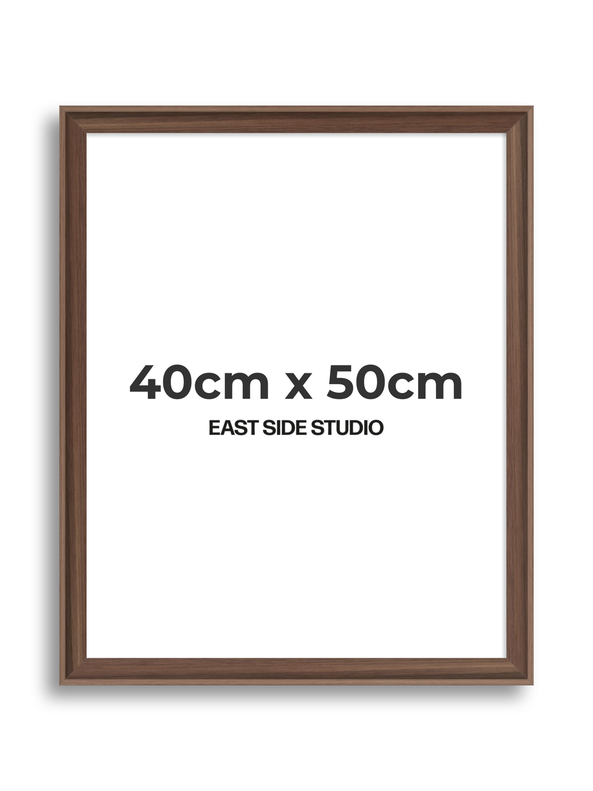 Walnut 40cm x 50cm picture frame