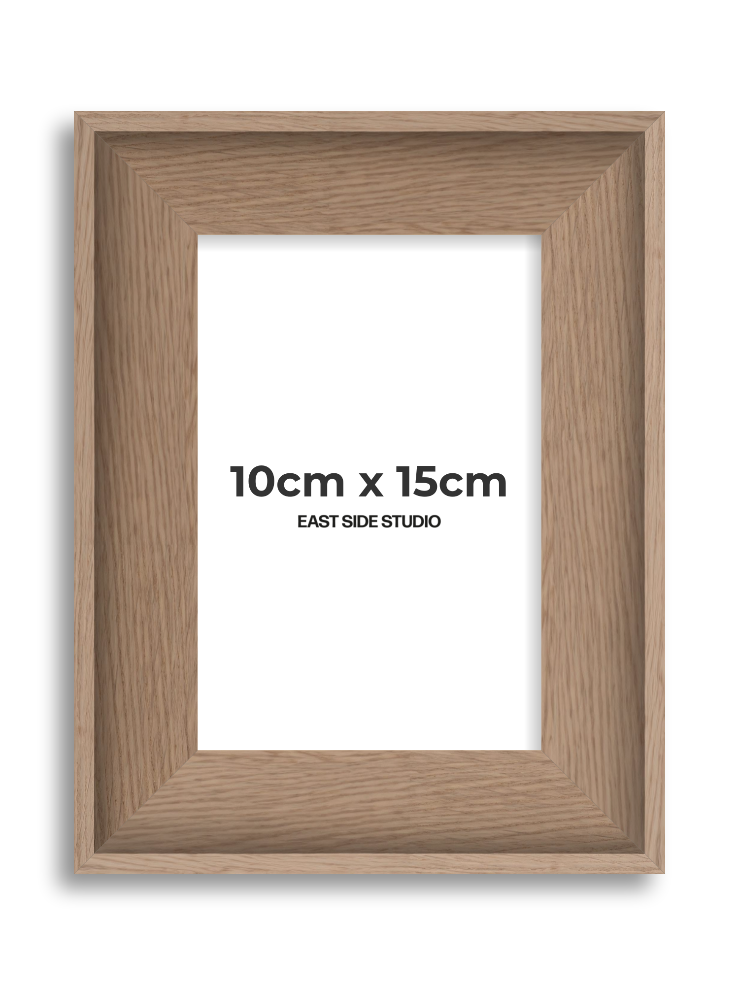 Oak 10cm x 15cm picture frame