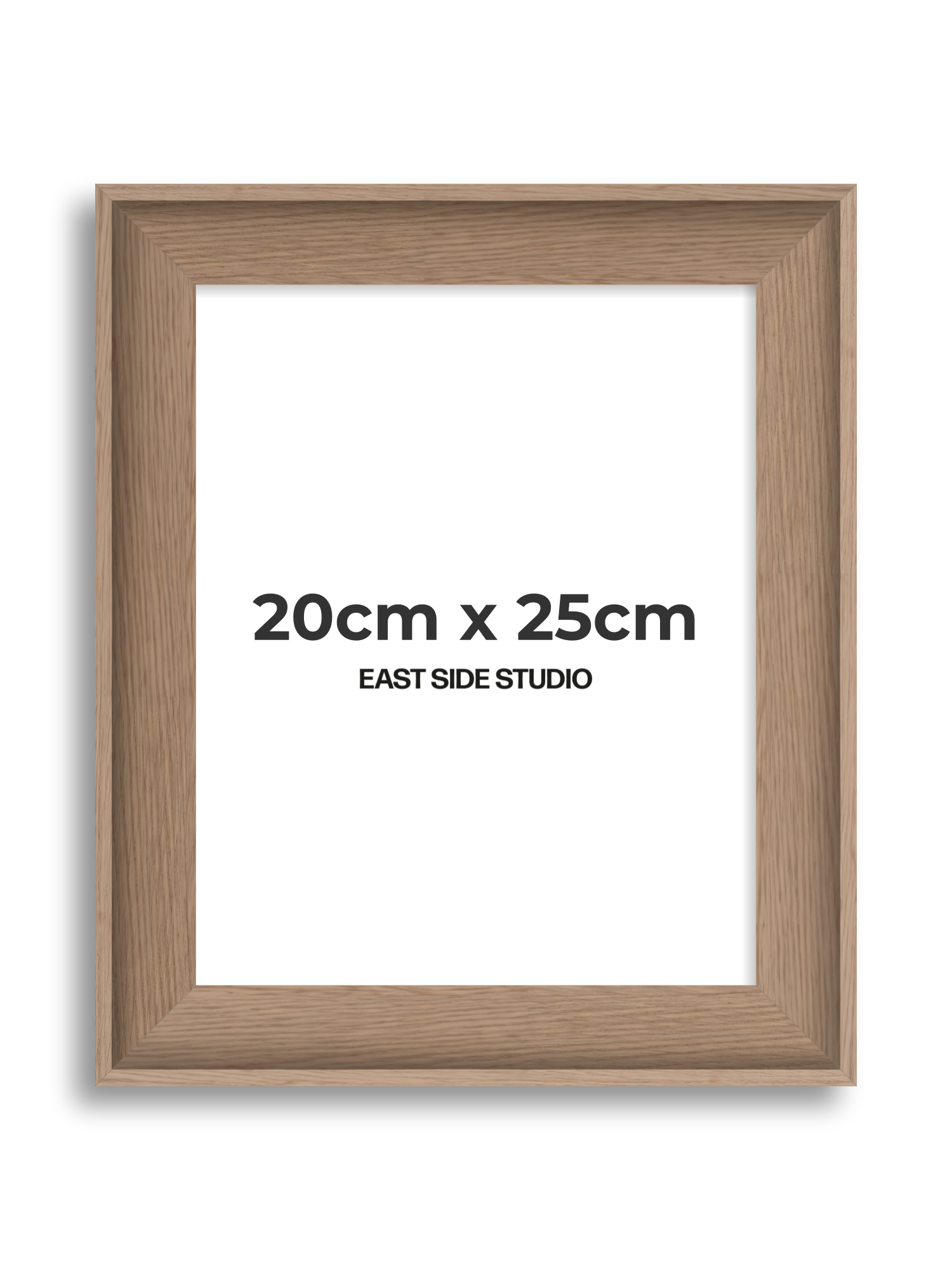 Oak 20cm x 25cm picture frame