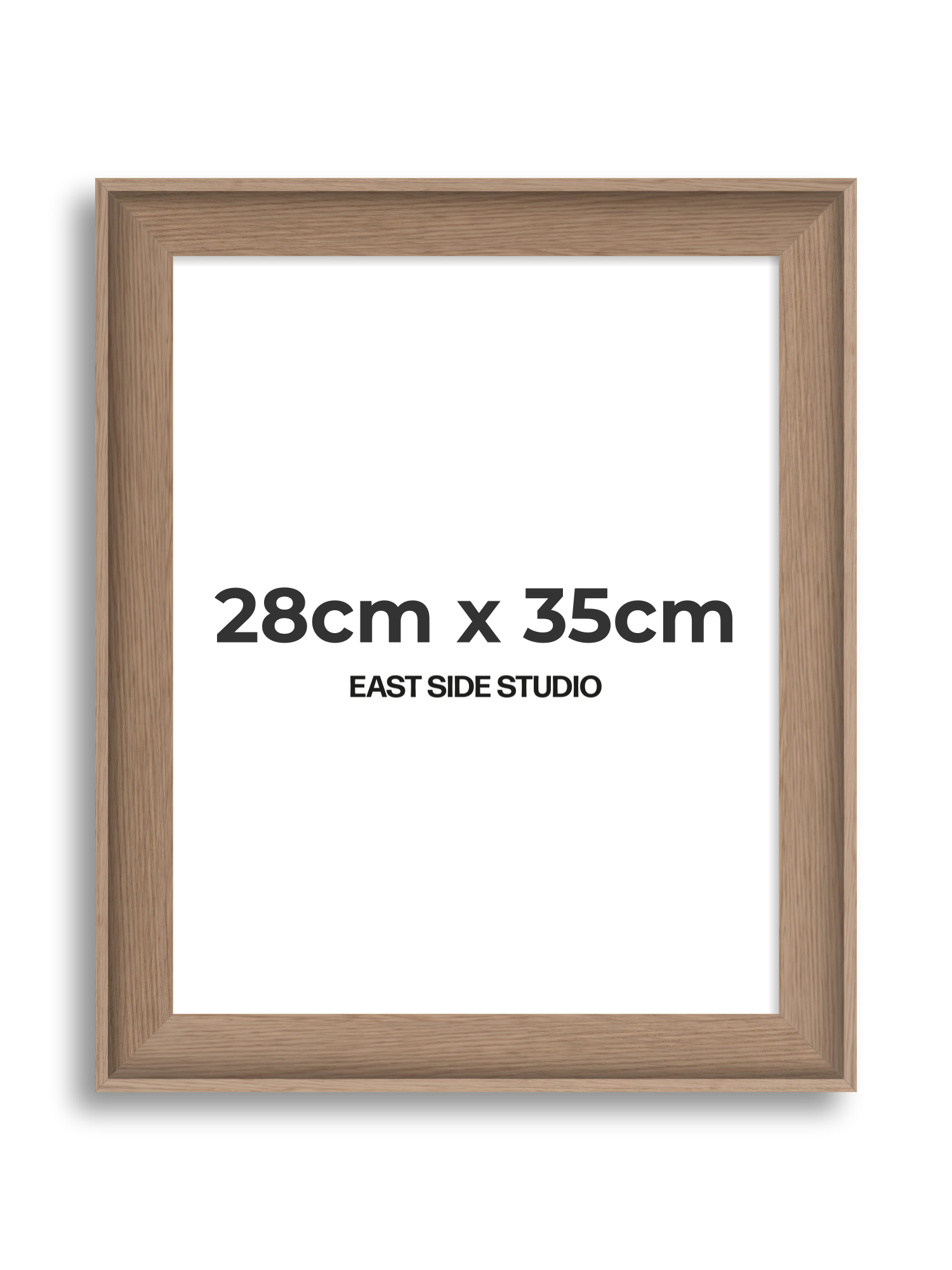 Oak 28cm x 35cm picture frame