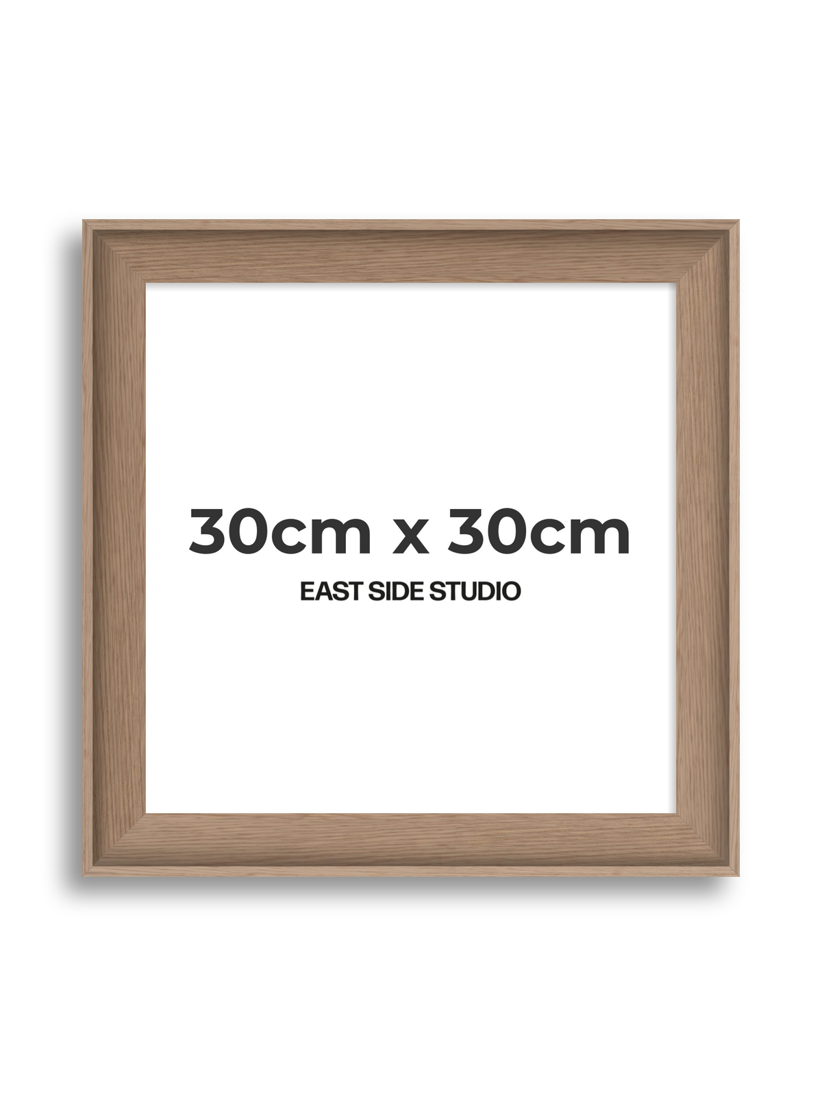 Oak 30cm x 30cm picture frame