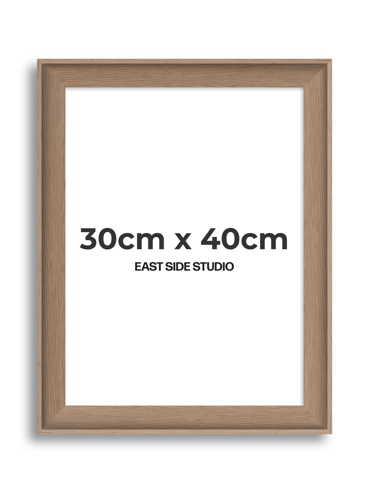 Oak 30cm x 40cm picture frame