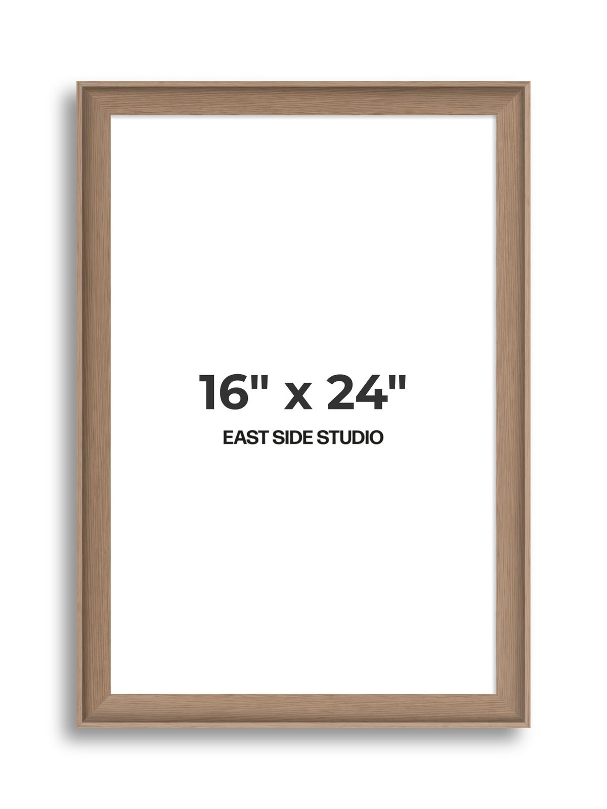 Oak 16" x 24" picture frame