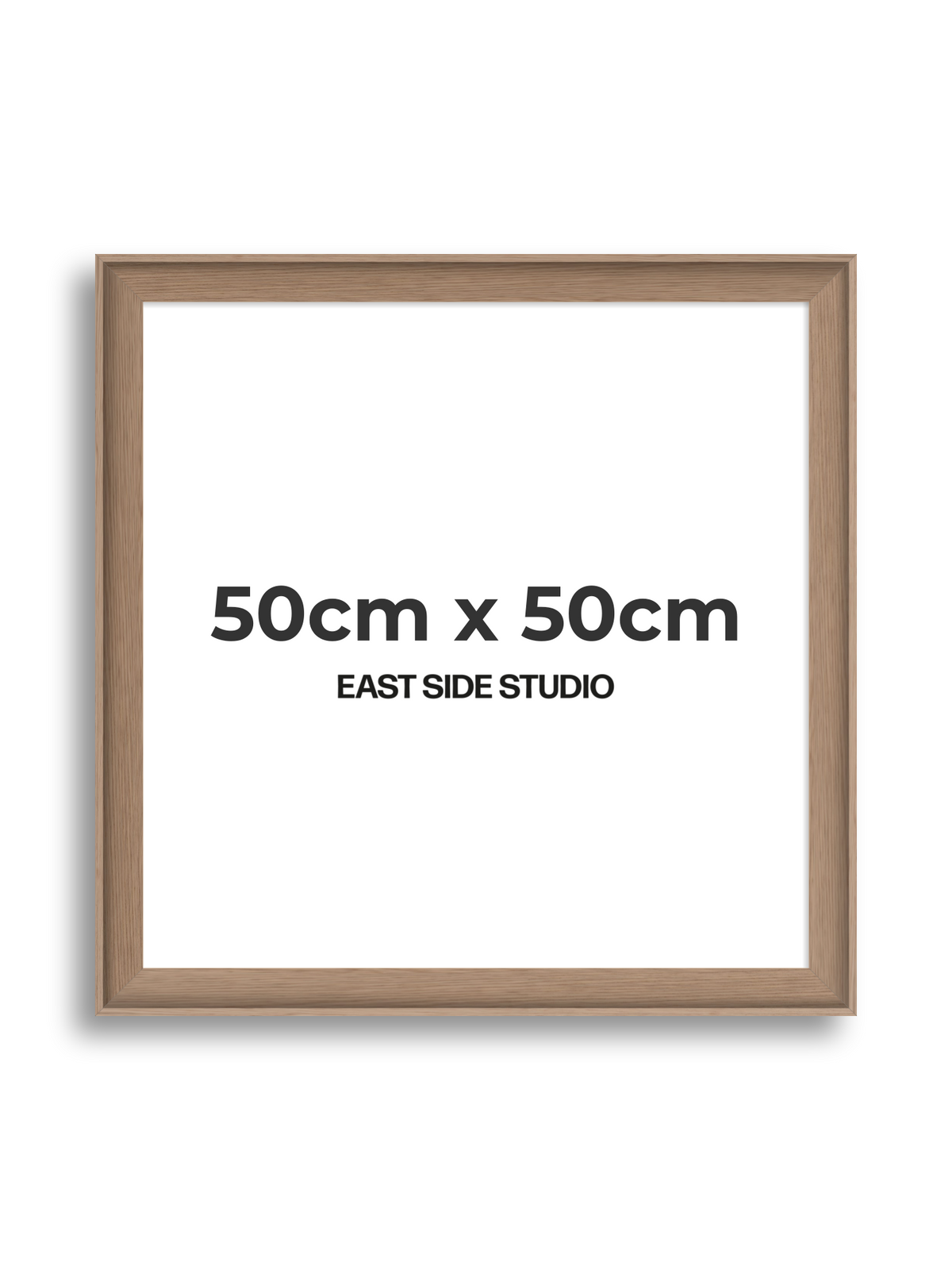Oak 50cm x 50cm picture frame