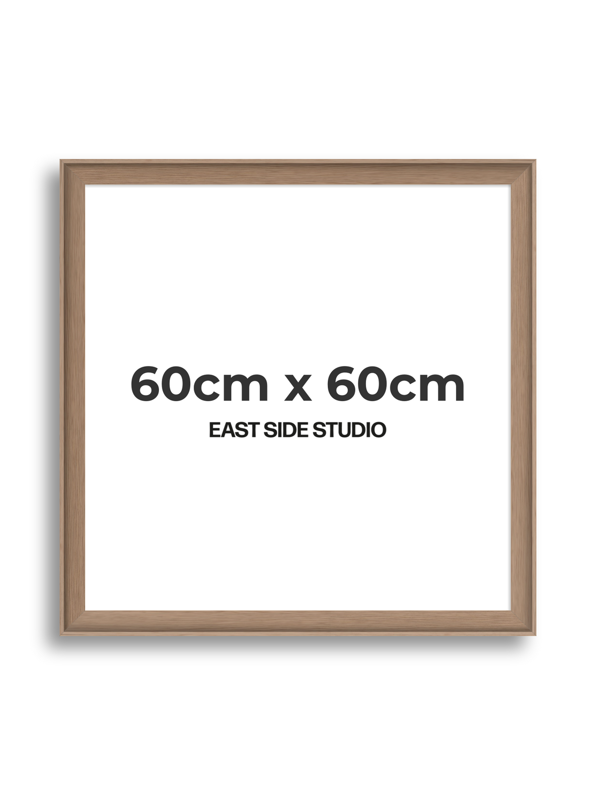 Oak 60cm x 60cm picture frame