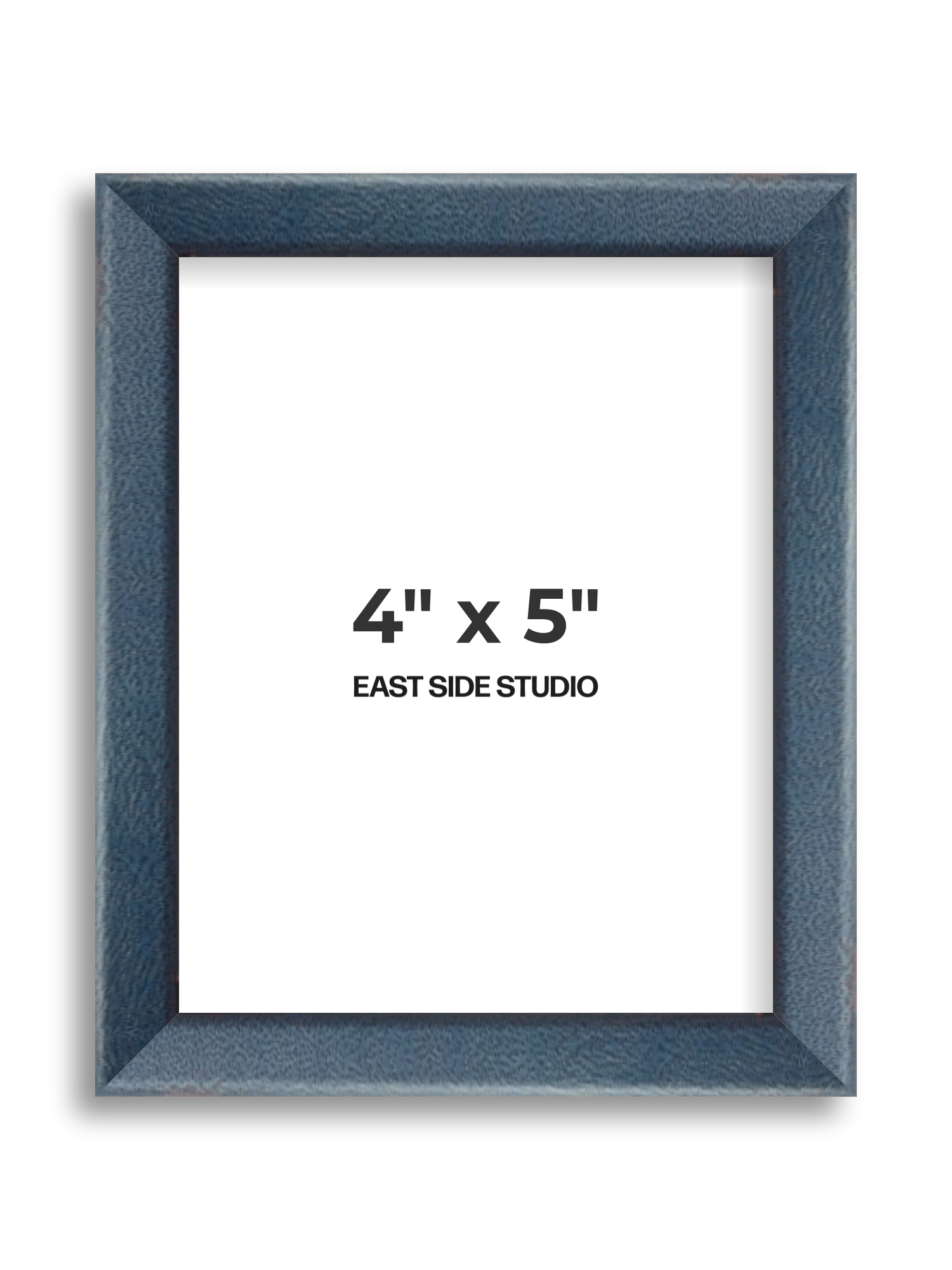 Glacier Blue Stain 4" x 5" picture frame