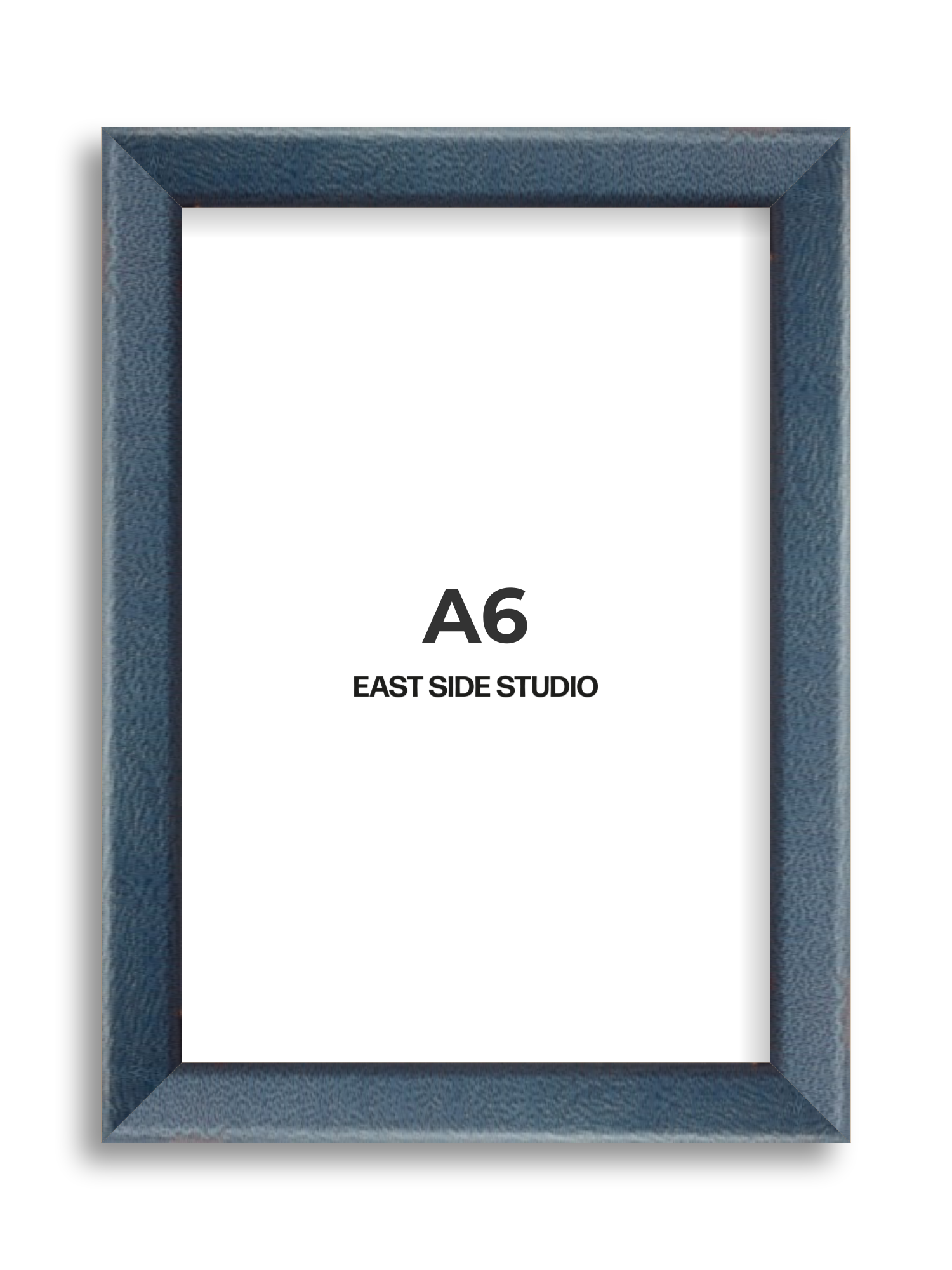 Glacier Blue Stain A6 picture frame