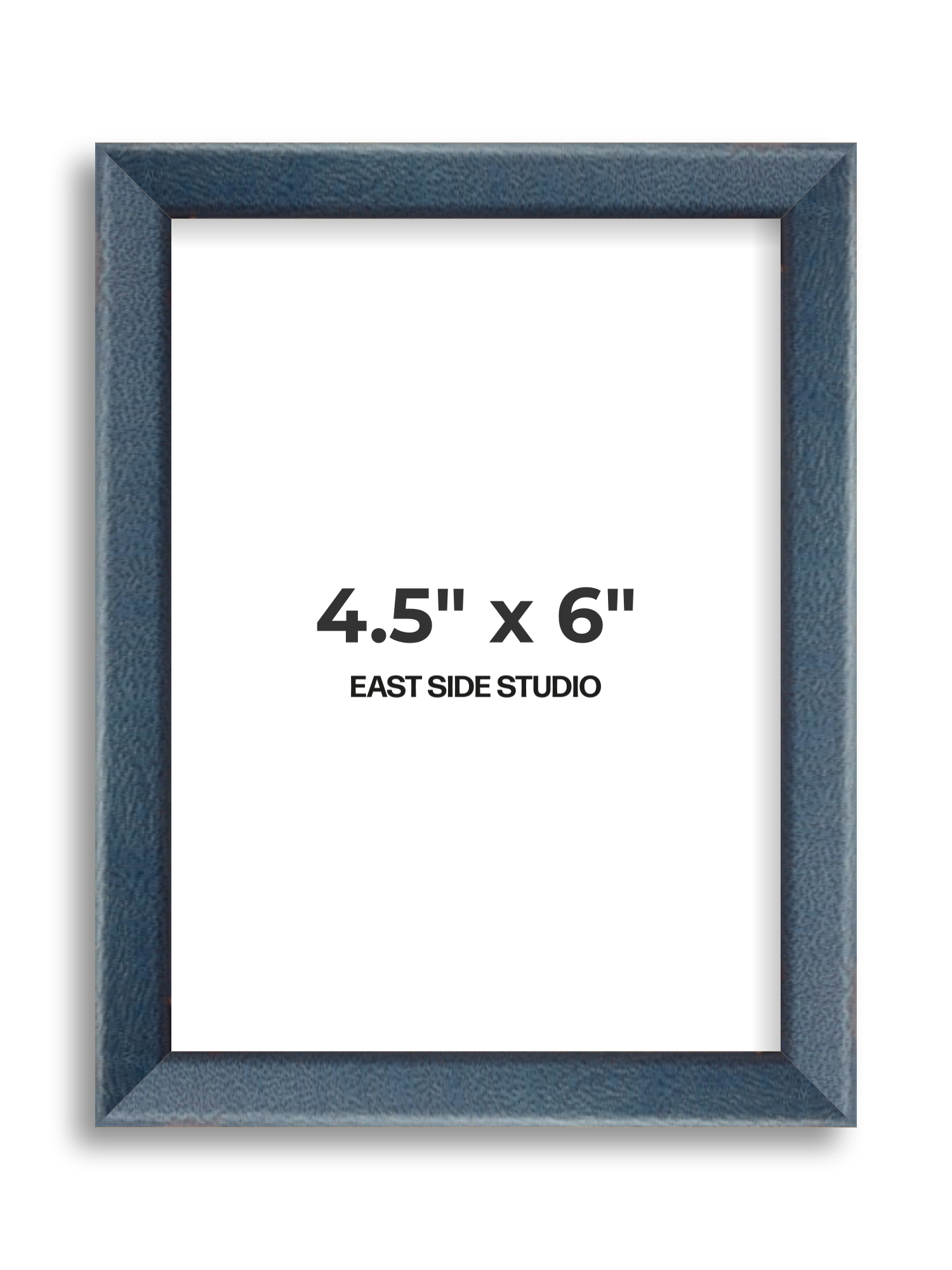 Glacier Blue Stain 4.5" x 6" picture frame