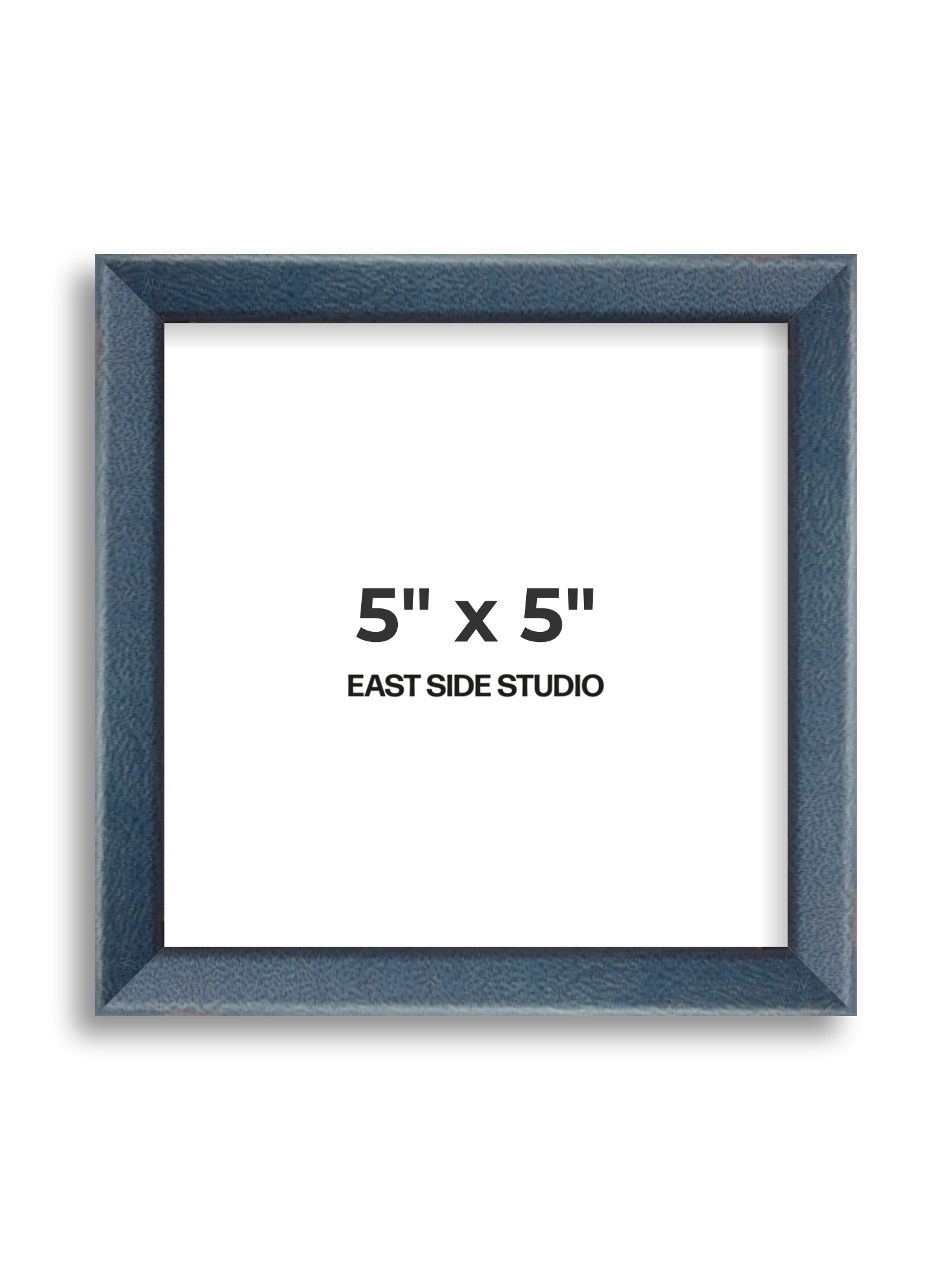 Glacier Blue Stain 5" x 5" picture frame